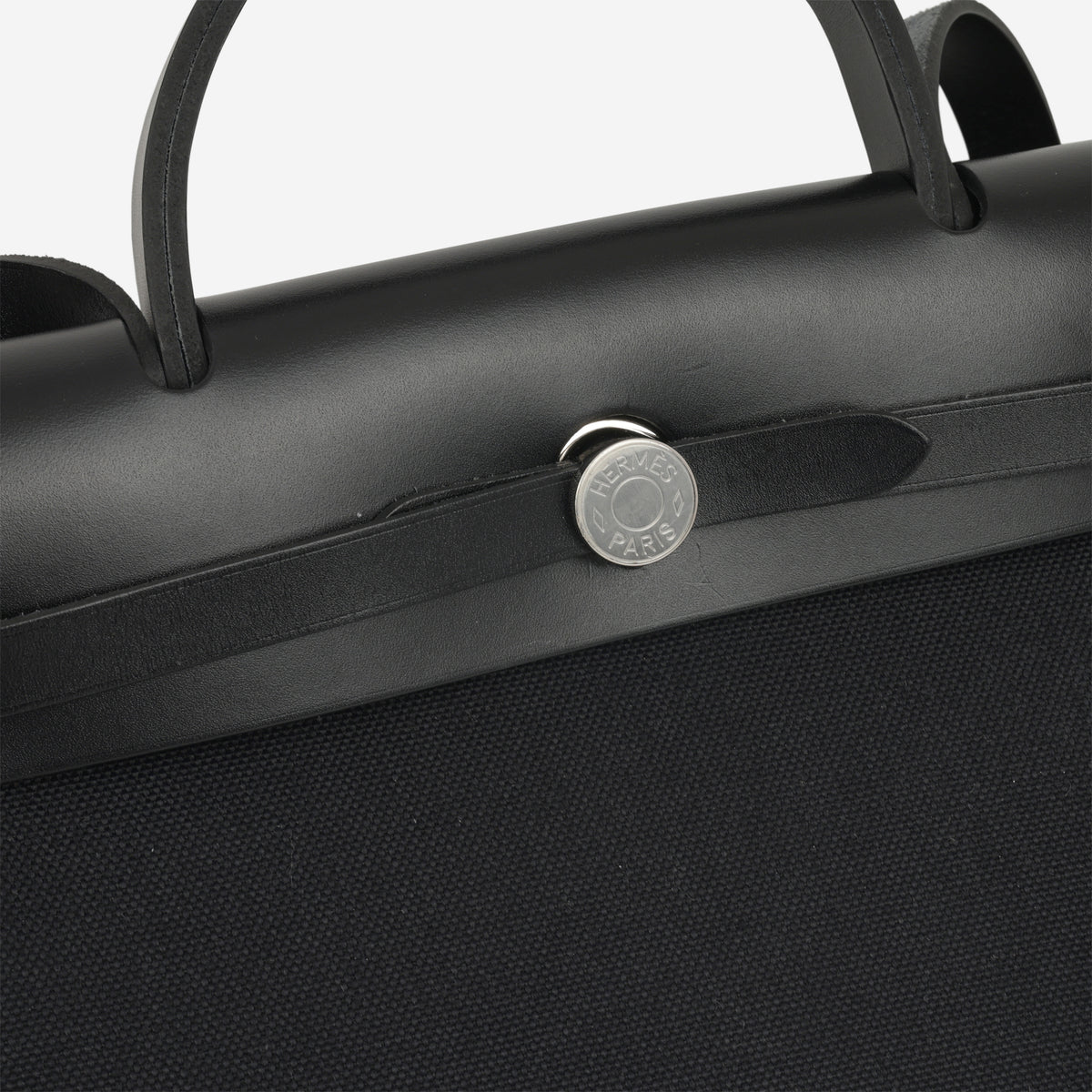 Hermés Herbag 31 - Noir Toile Militaire / Hunter | Palladium Hardware