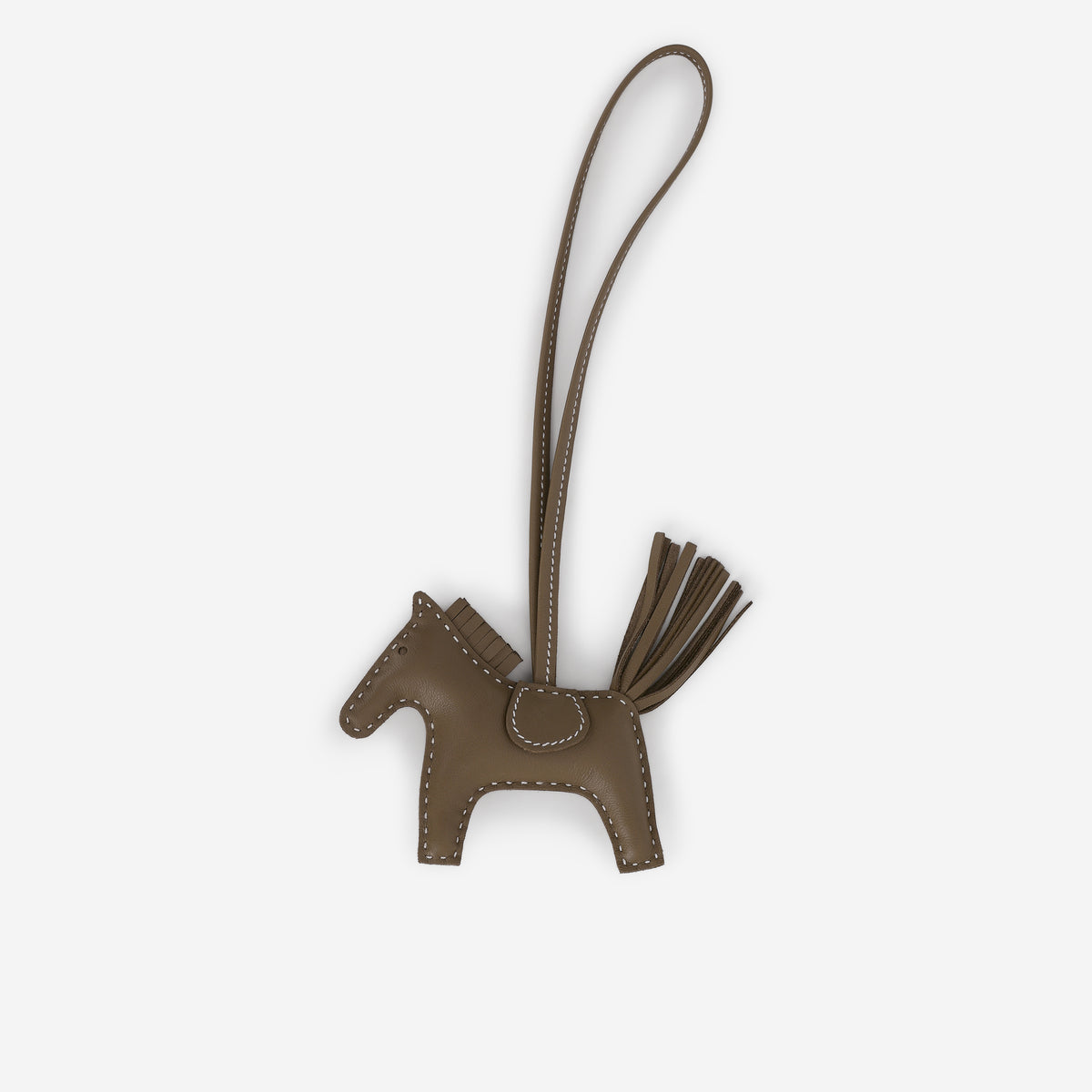 Hermès Rodeo Pegase PM - Etoupe Agneau