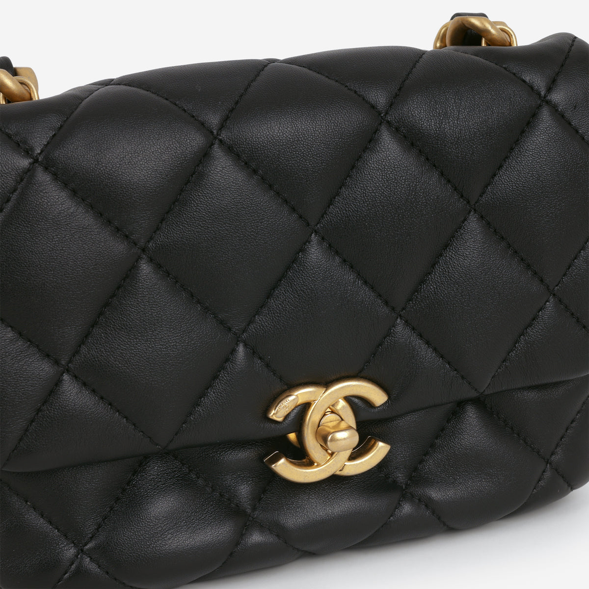 Chanel Candy Chain Flap - Black Lambskin | Gold Hardware