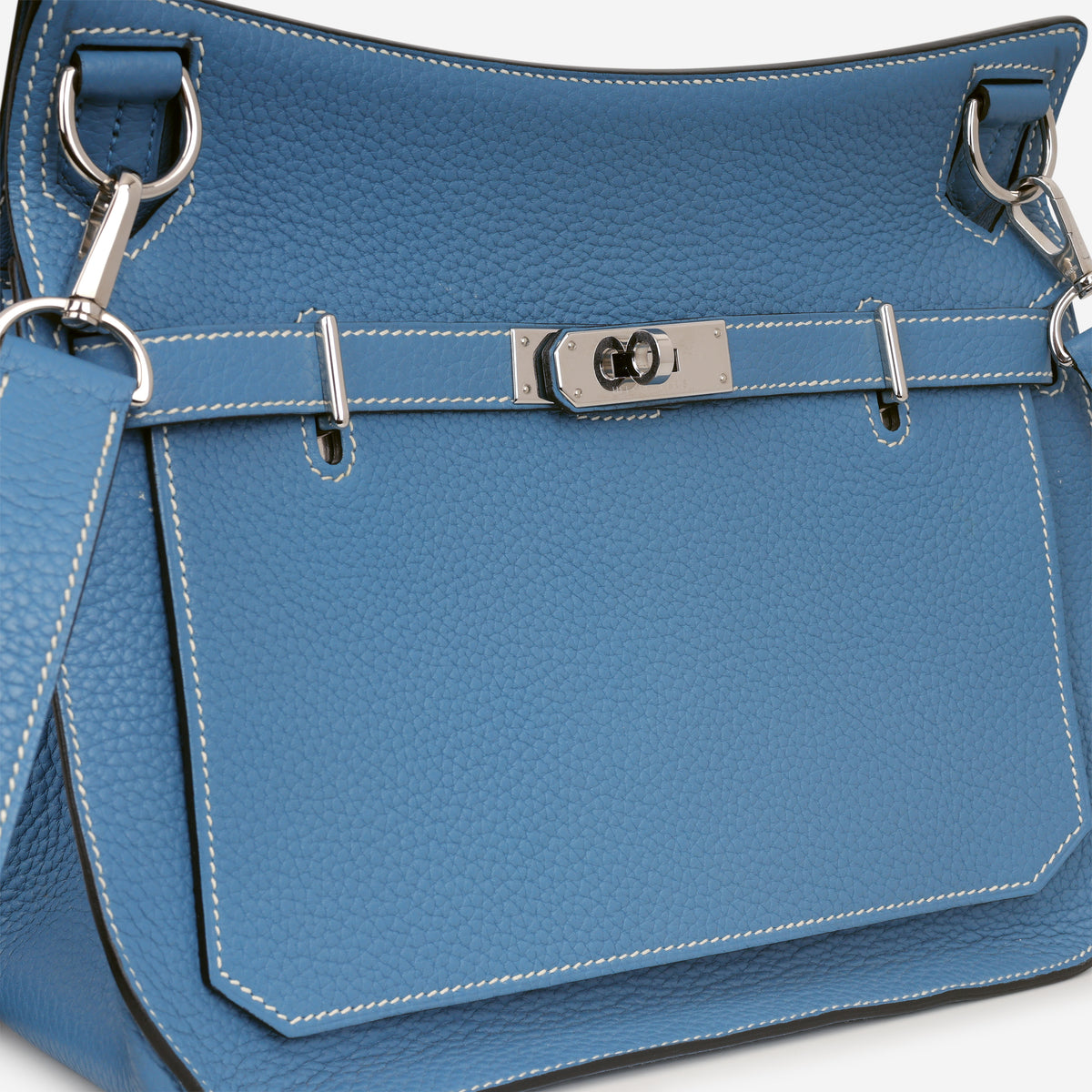 Hermès Jypsière 28 - Bleu Jean Clemence | Palladium Hardware