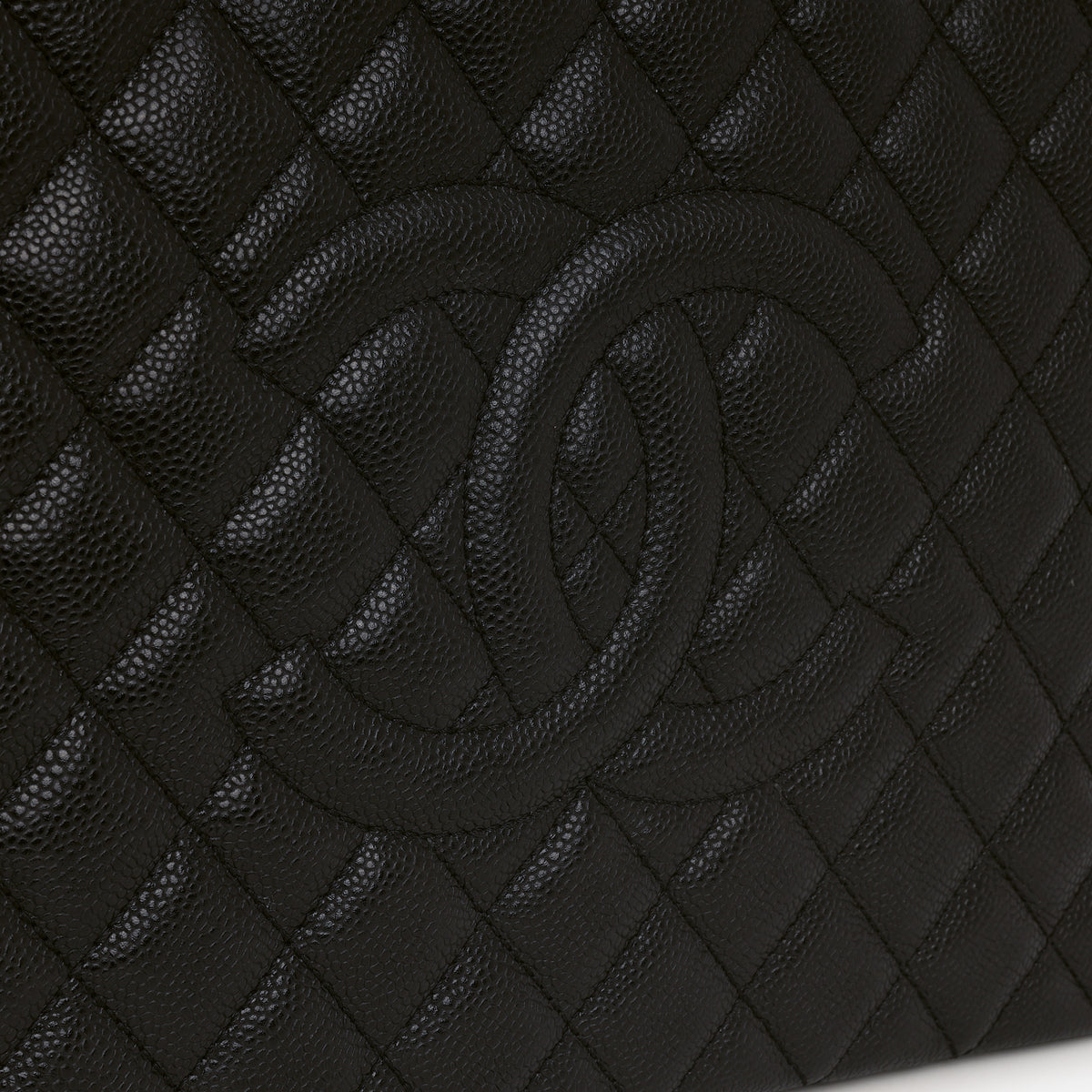 Chanel GST - Black Caviar | Silver Hardware