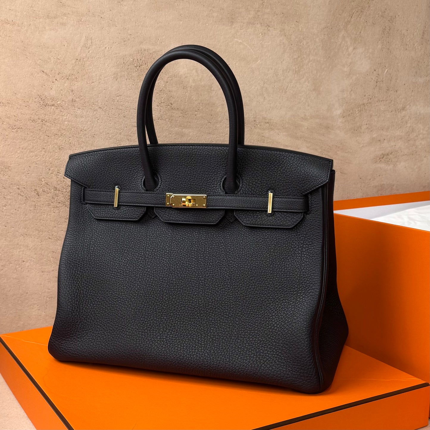 Hermès Birkin 35 - Noir Togo | Gold Hardware