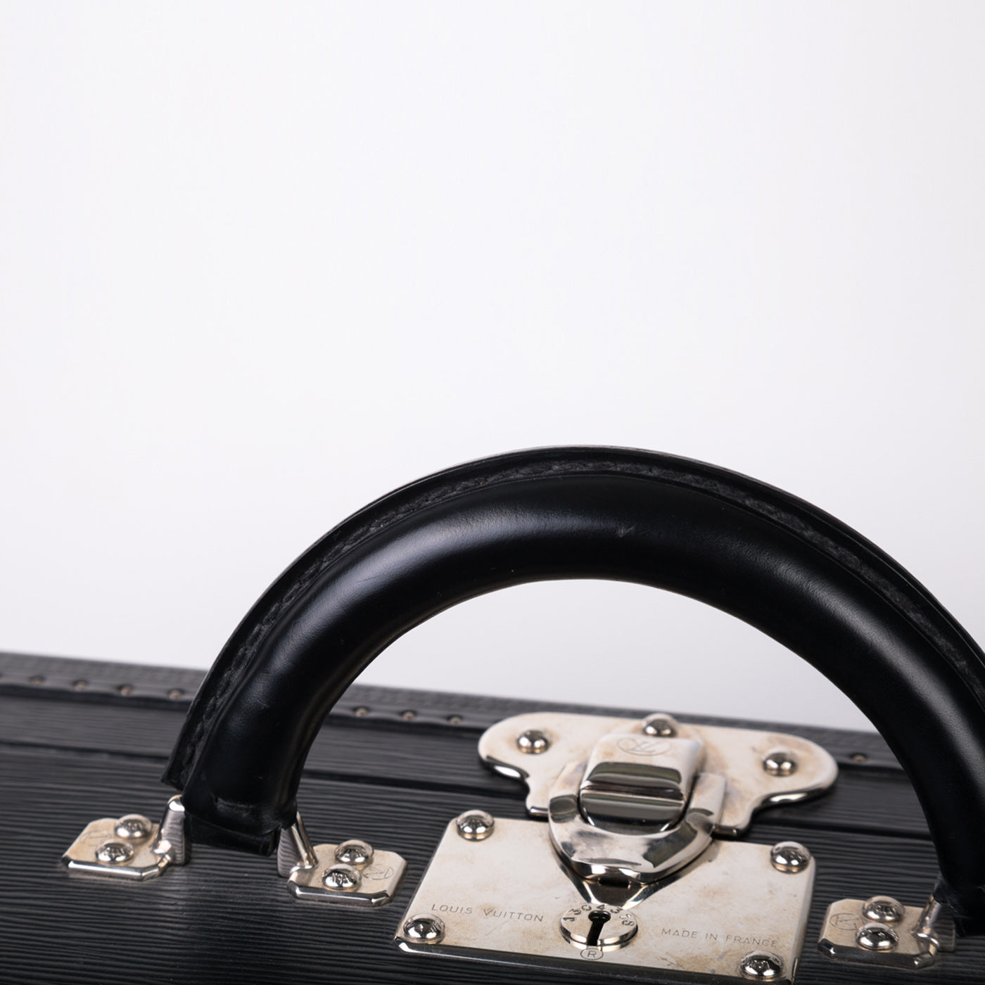 Epi Black Leather Trunk