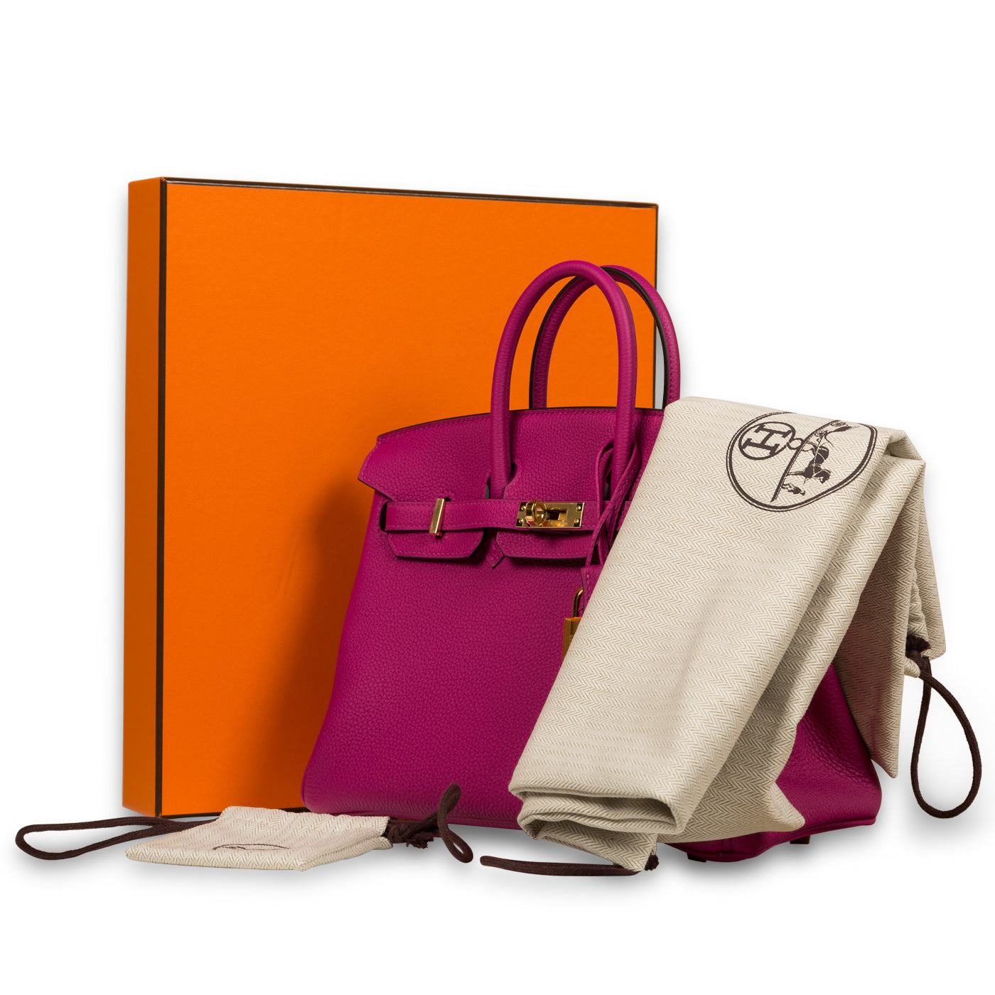 Birkin 25 - Rose Poupre Togo - GHW