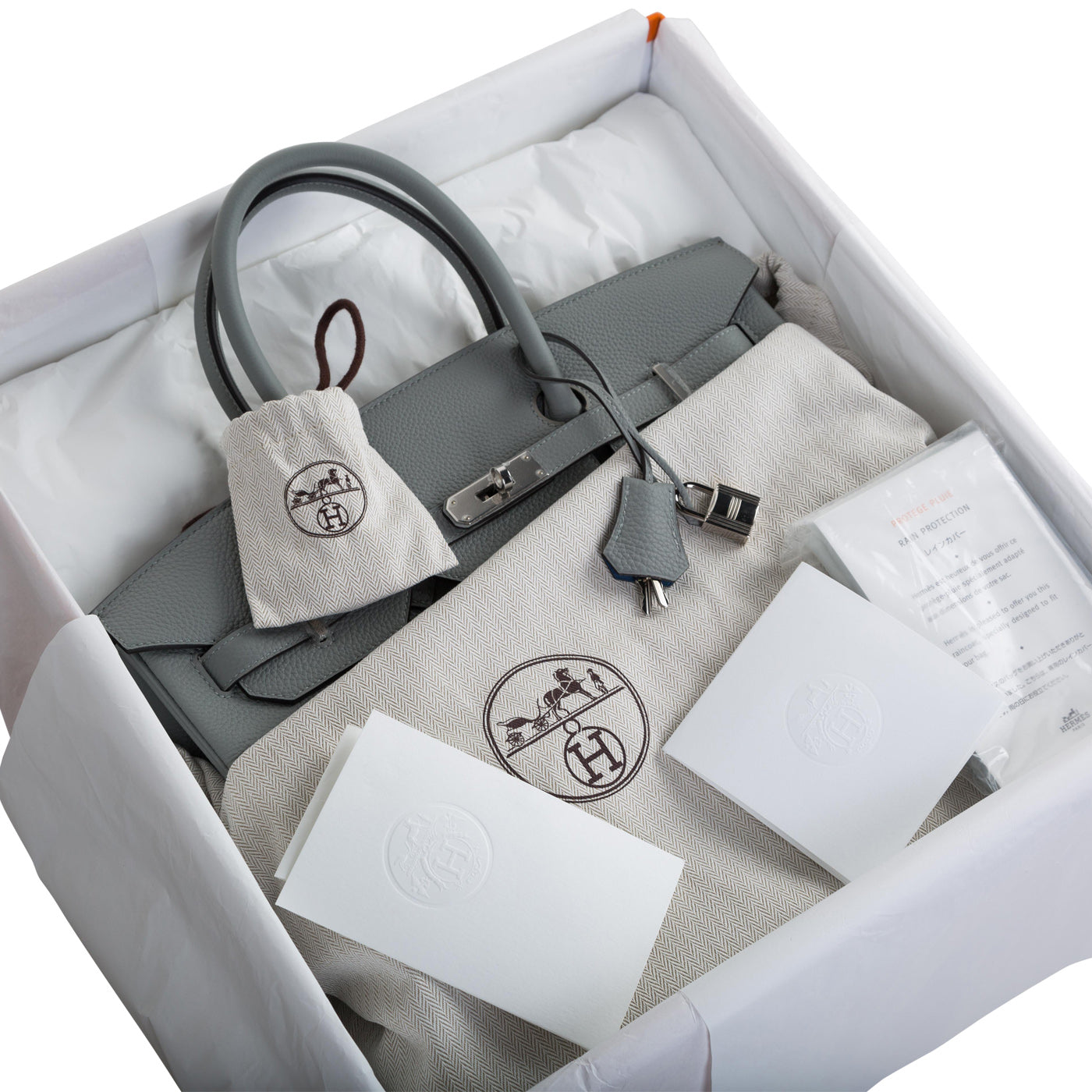 Birkin 35 - Gris Mouette Togo