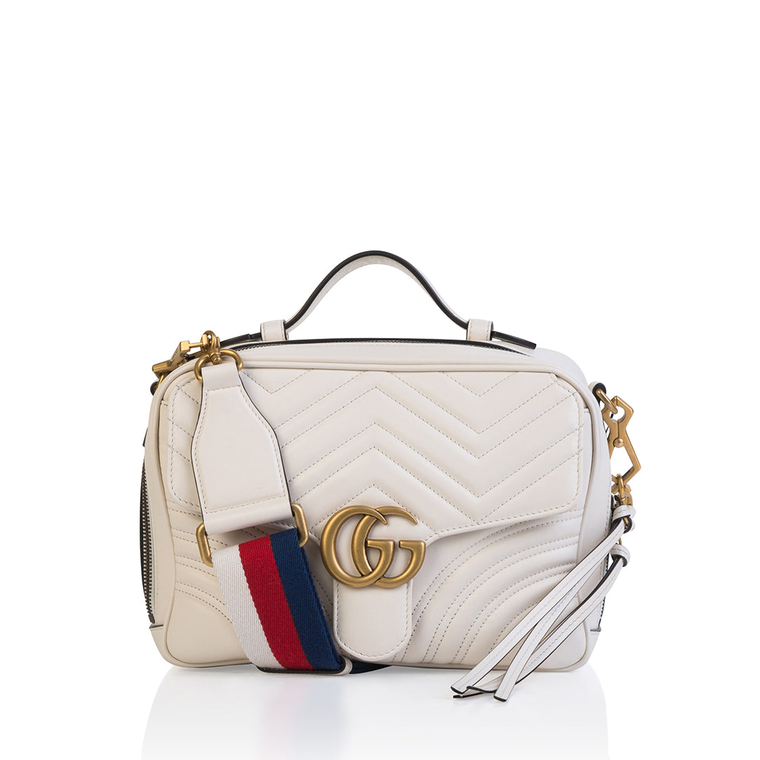 GG Marmont Quilted Crossbody Bag