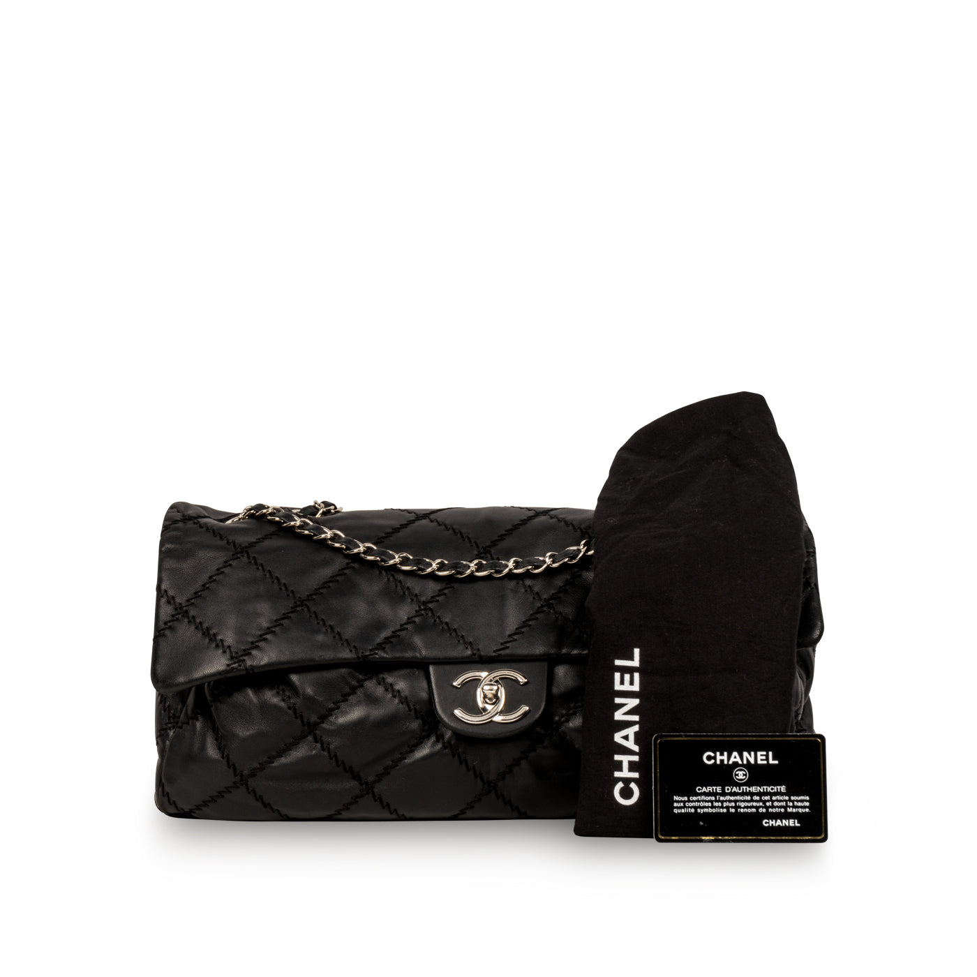 Large Ultimate Stitch Flap Bag