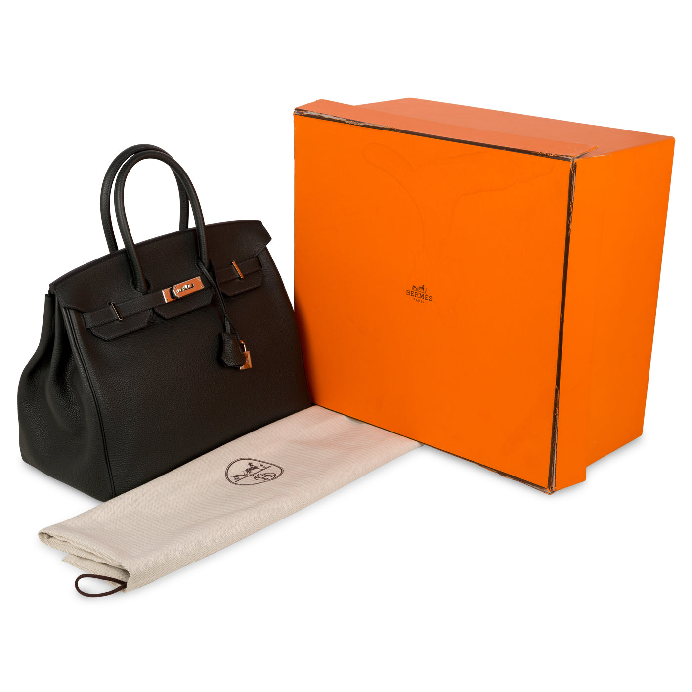 Birkin 35 - Blue Ocean Togo - PHW