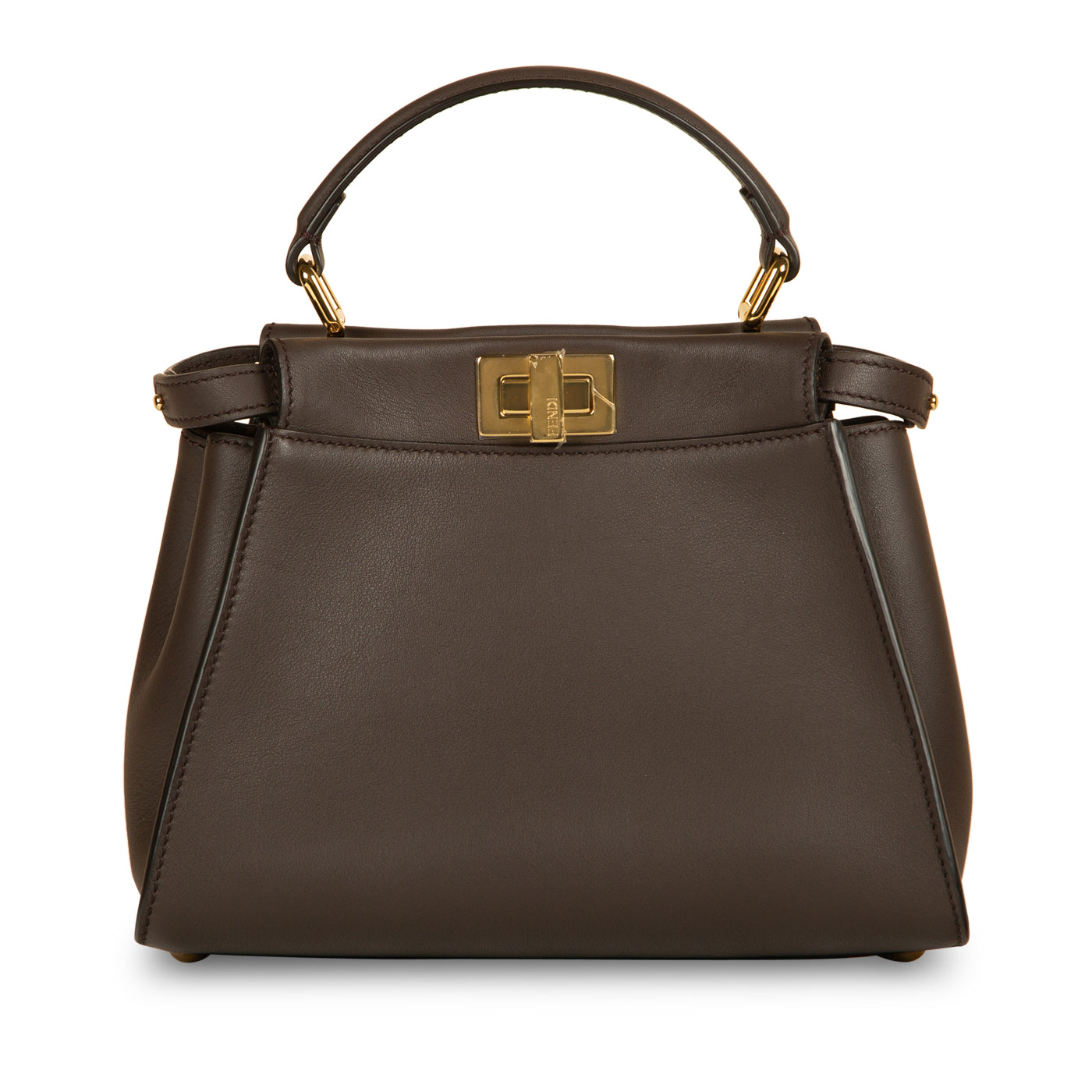 Fendi - Peekaboo Iconic Mini - Black Nappa - GHW - Pristine – Bagista