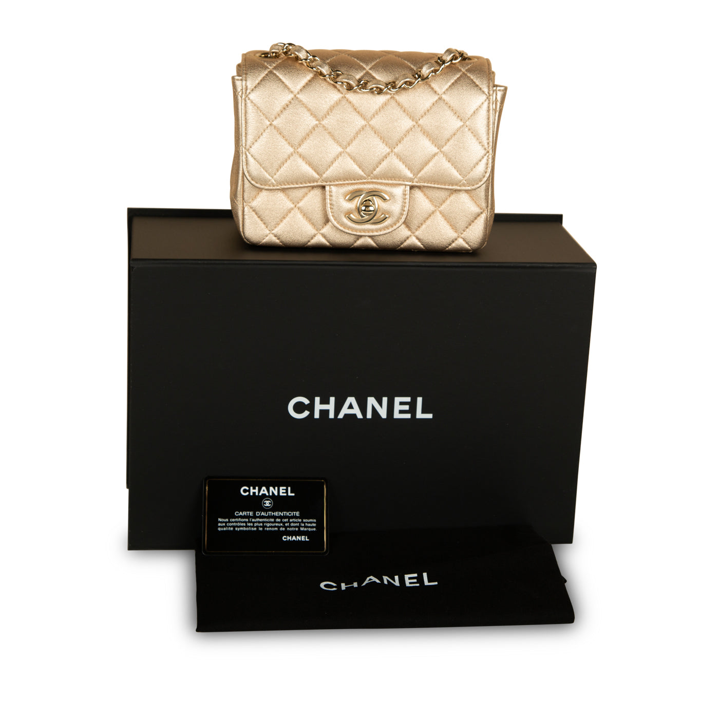 Classic Flap Bag - Mini Square - 21P