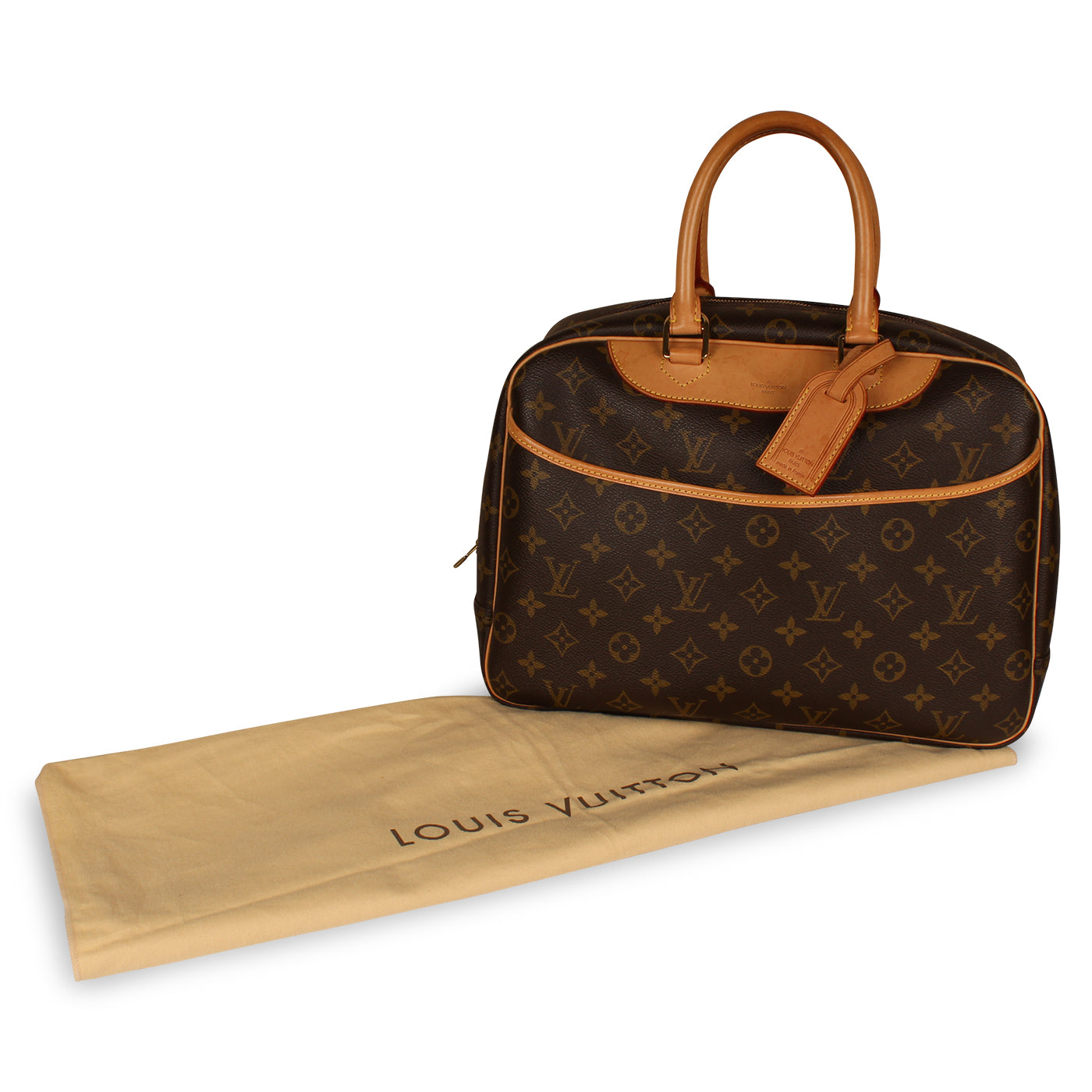 Monogram Canvas Deauville Luggage Bag