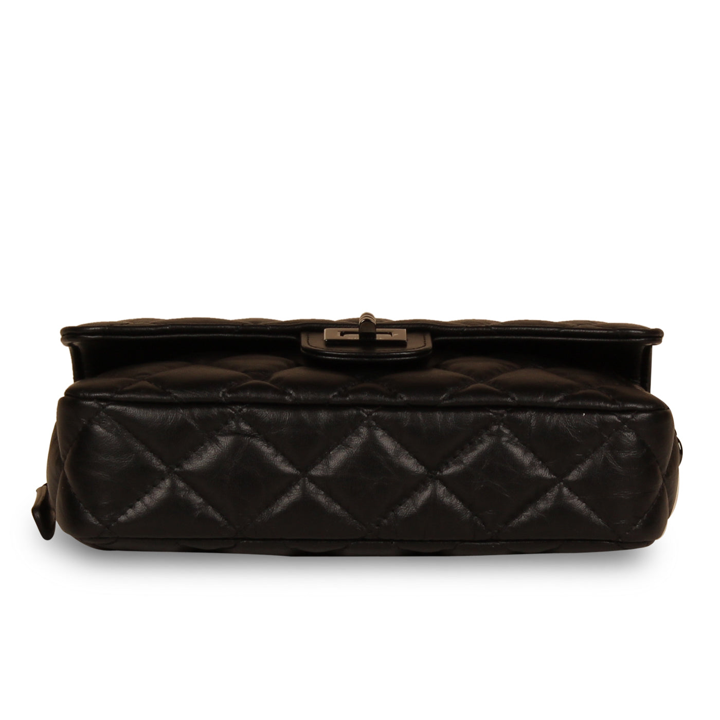 O-Case Re-Issue Crossbody - Black calfskin