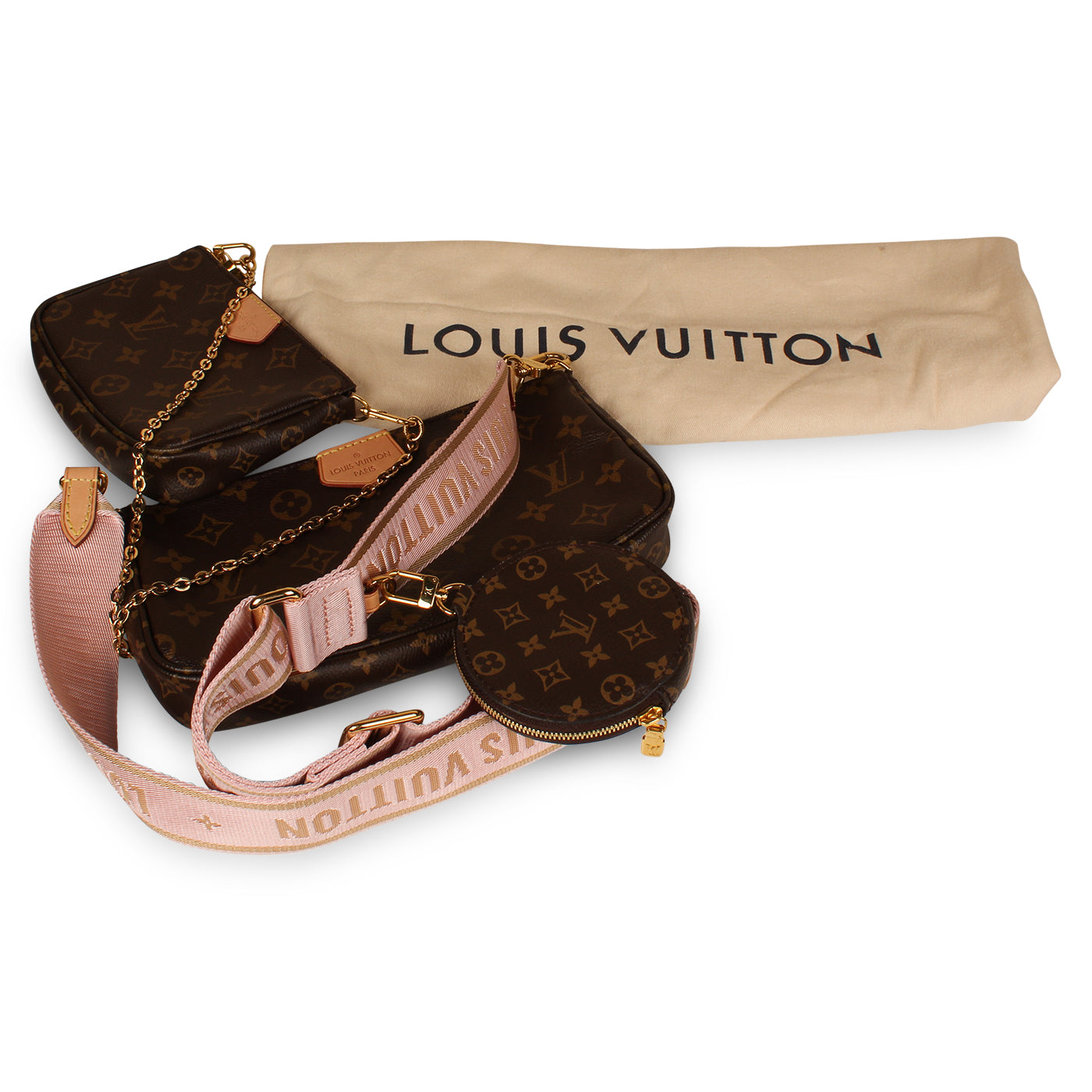 Multi Pochette Accessoires - Rose Chiaro