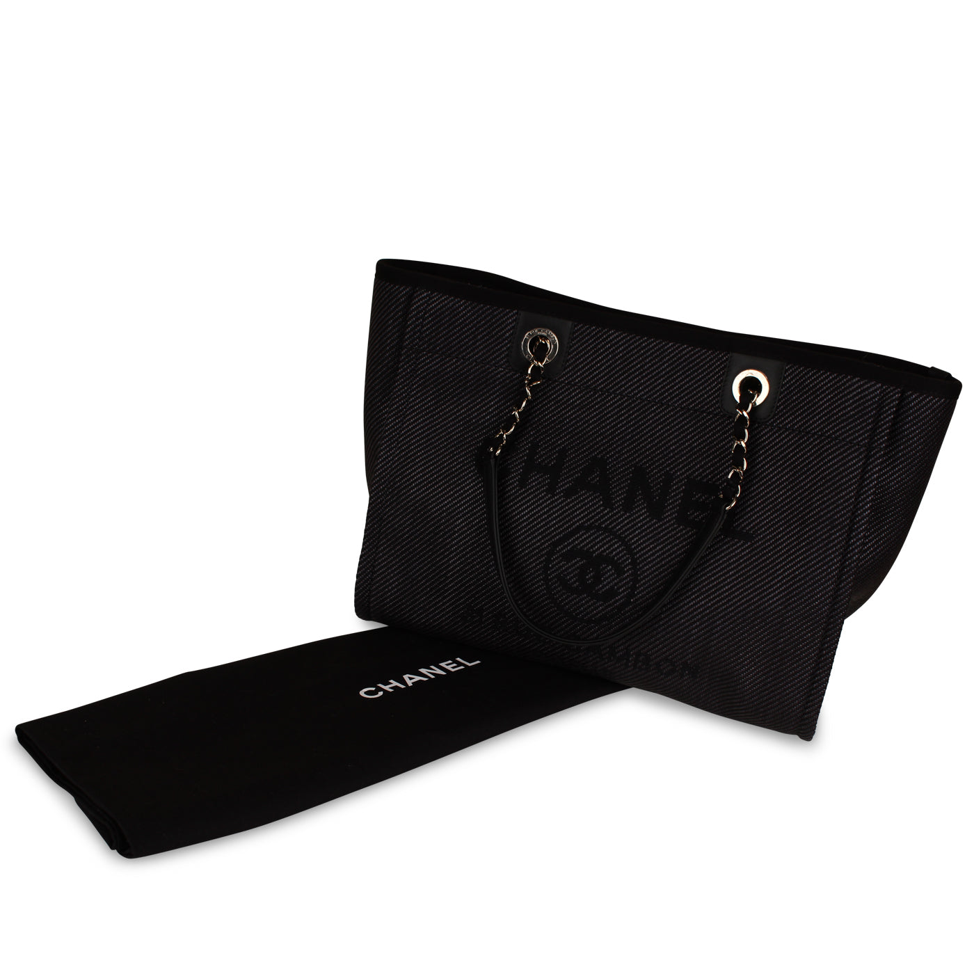 Denim Deauville Tote - Small