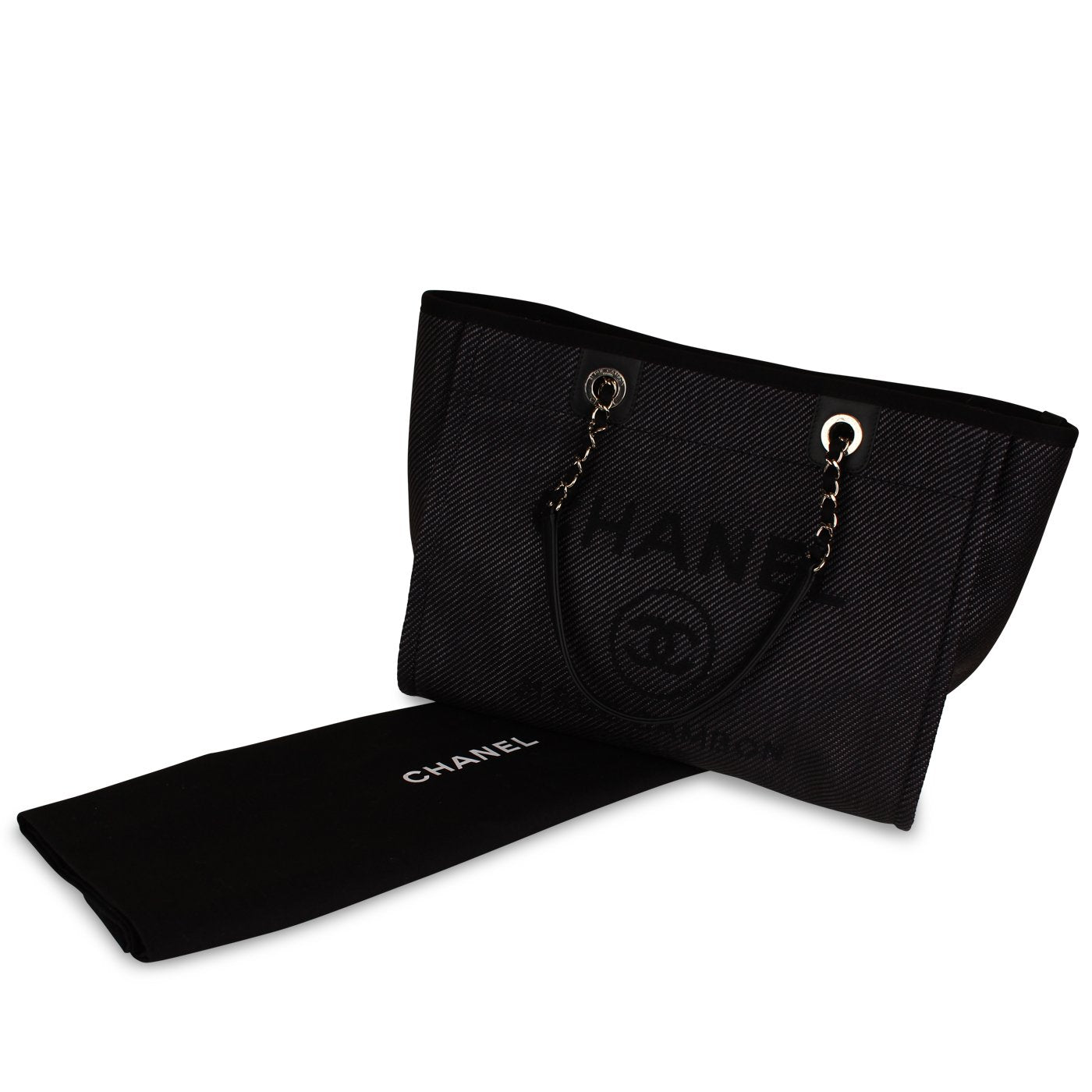 Denim Deauville Tote - Small