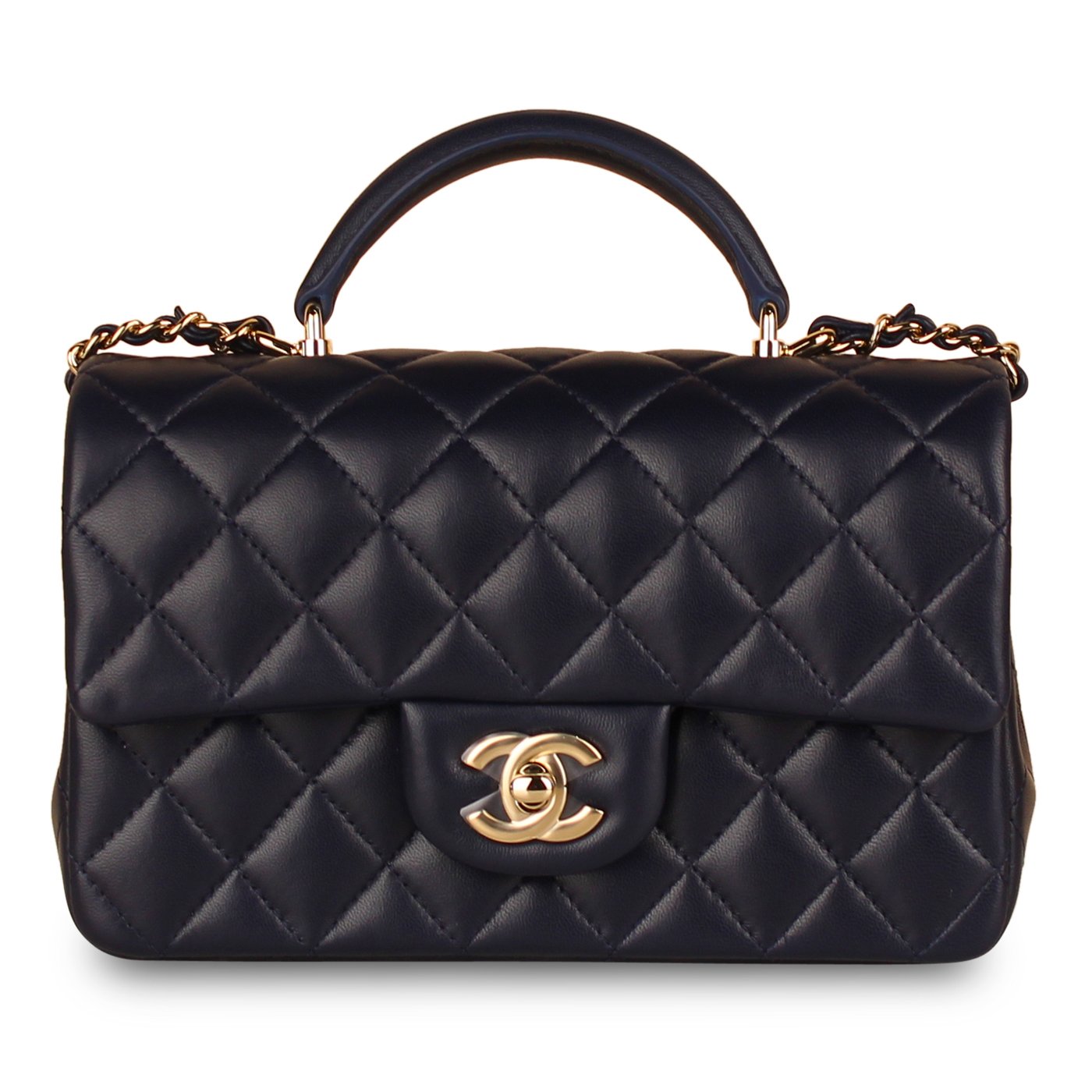 Classic Flap Bag Mini Rectangular Top Handle