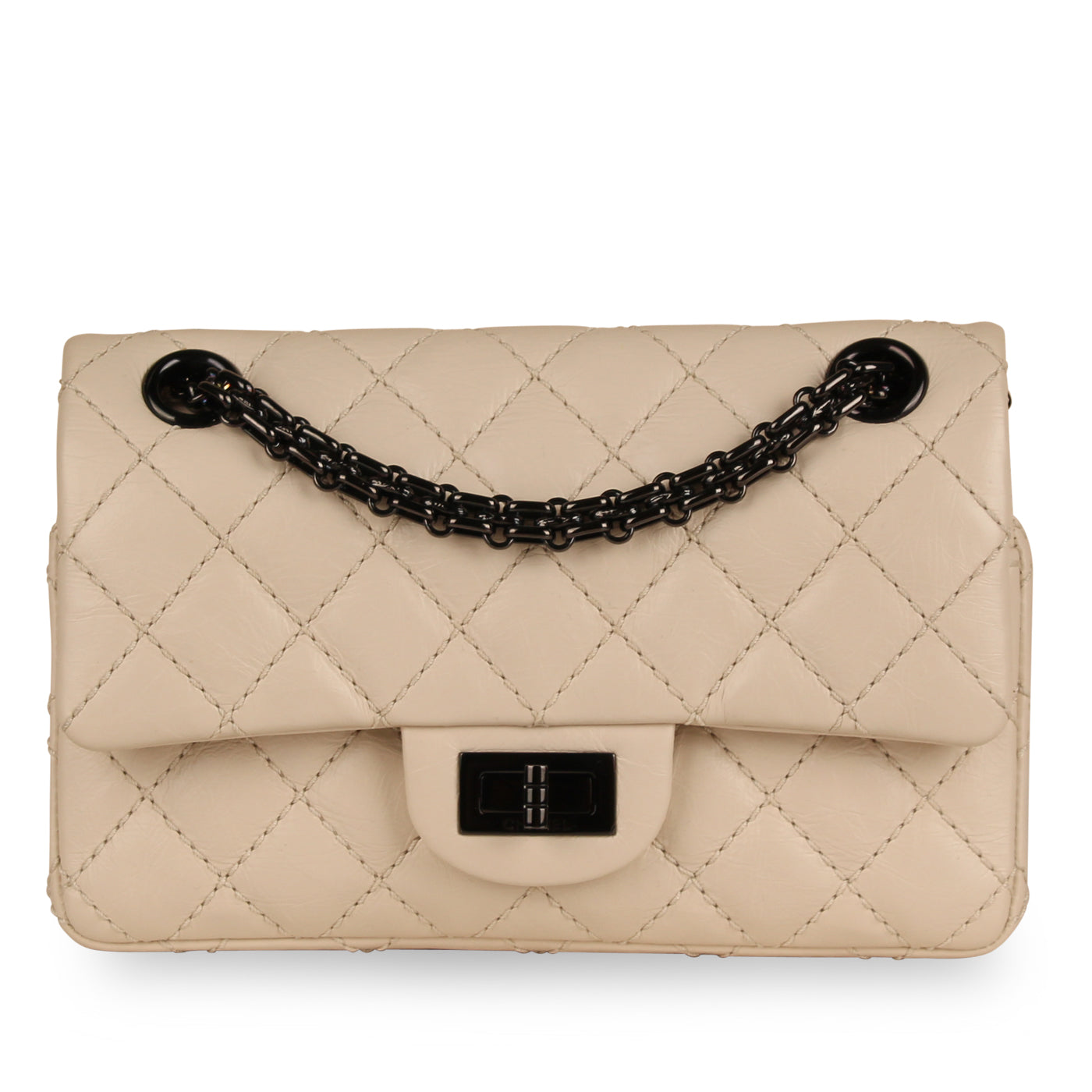 Chanel Re-issue Flap Bag 224 Gold Calfskin RHW - Main Image