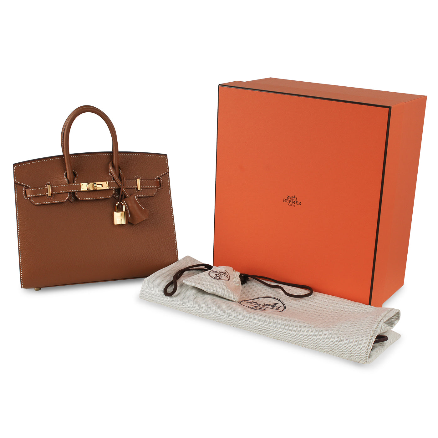 Birkin 25 - Gold Sellier Epsom