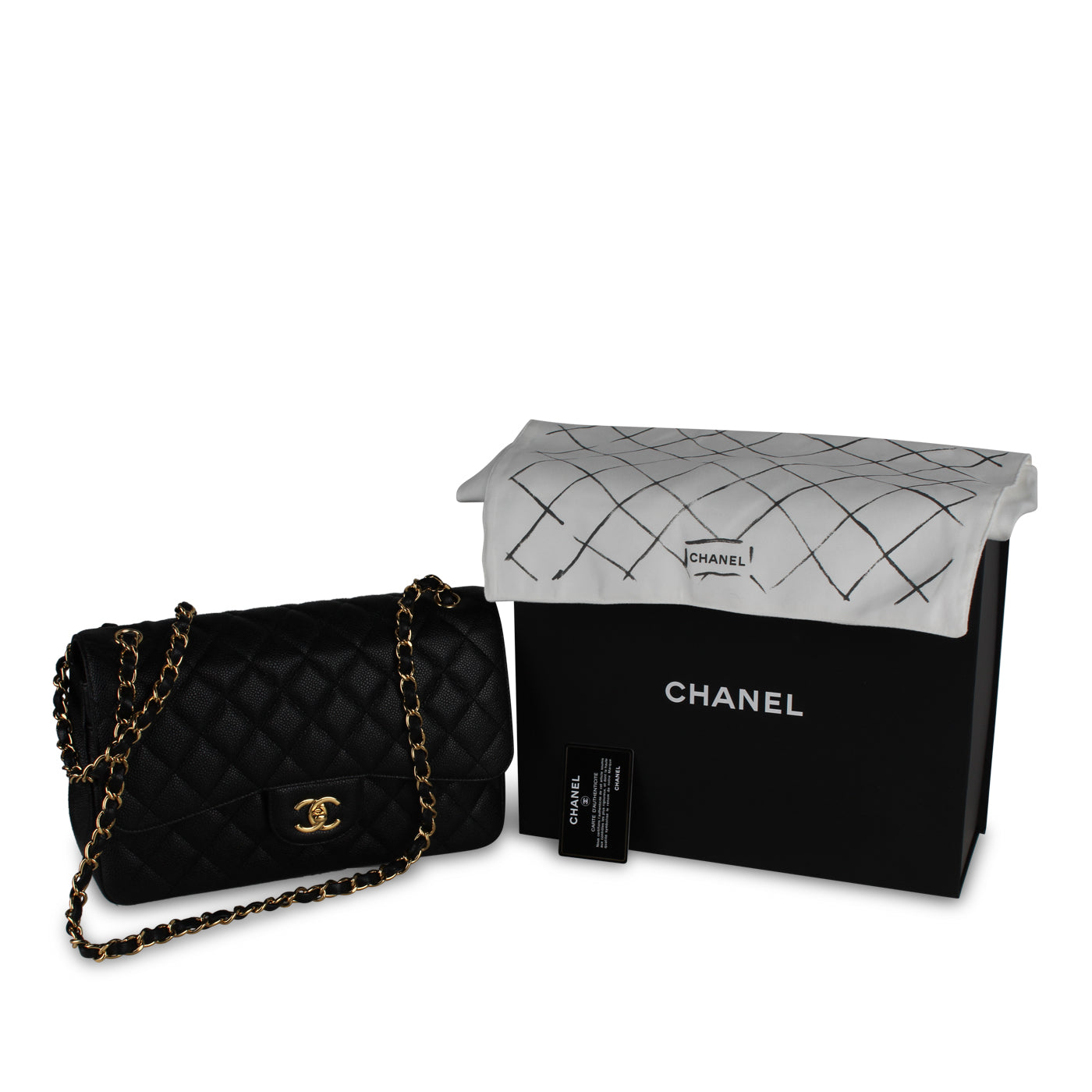 Classic Flap Bag - Jumbo - Caviar