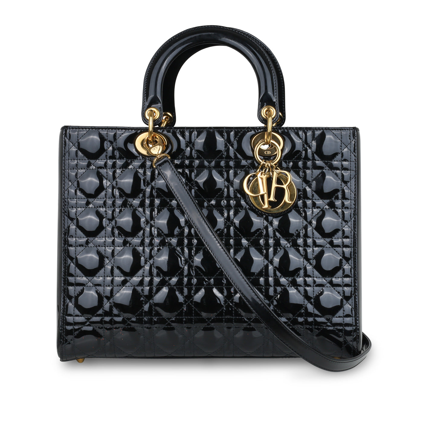 Patent Lady Dior - Large