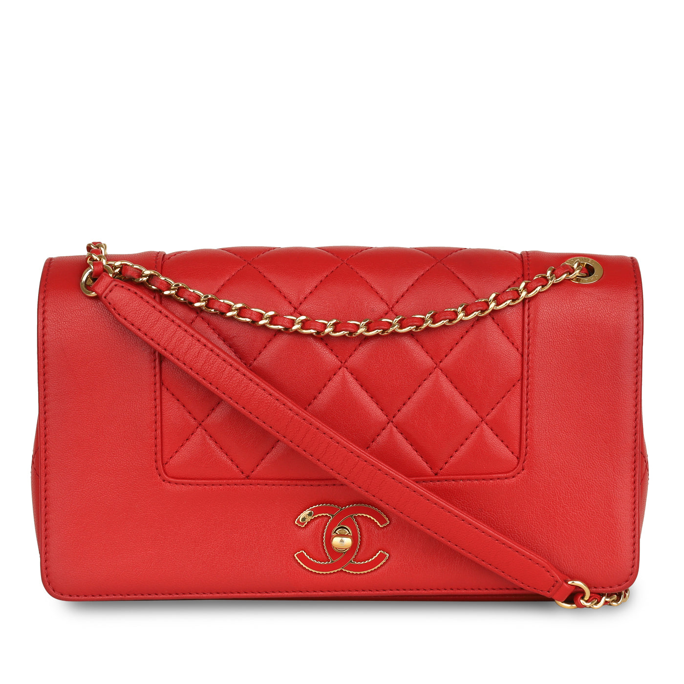 Small Mademoiselle Flap Bag