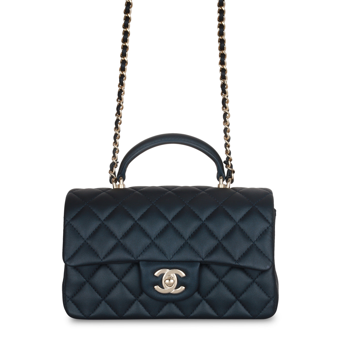 Classic Flap Bag - Mini Rectangular Top Handle
