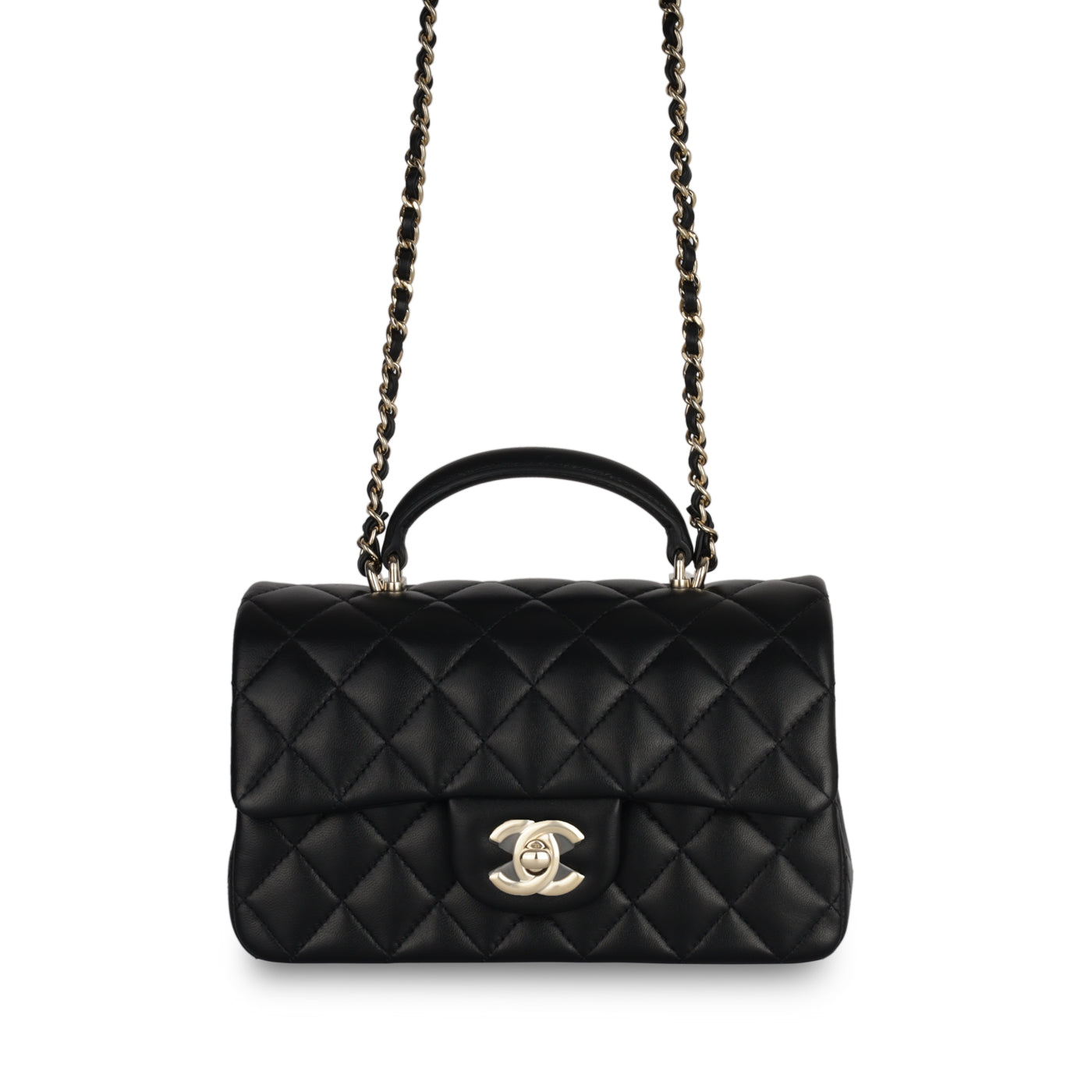 Classic Flap Bag - Mini Rectangular Top Handle