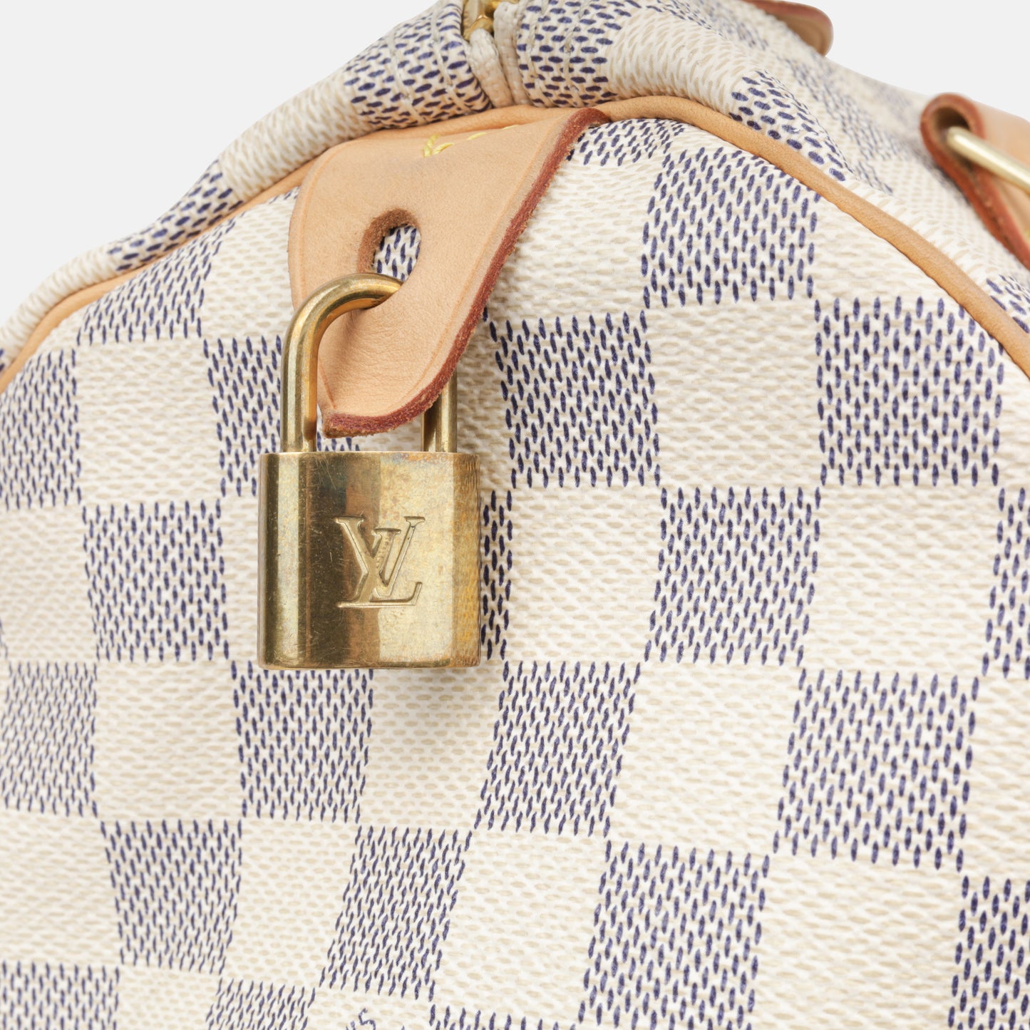 Speedy 30 - Damier Azur