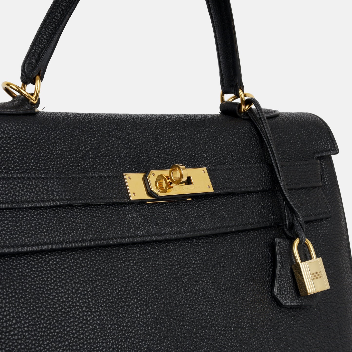 Vintage Kelly 35 - Noir Togo