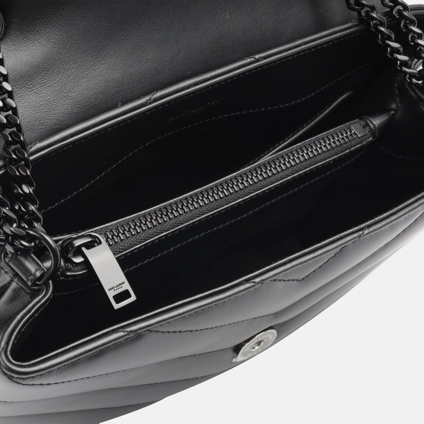 Small Lou Lou - Black Calfskin BHW