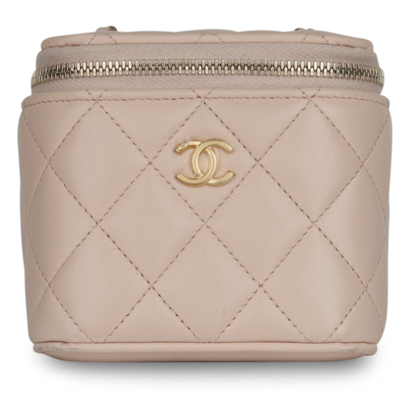Chanel - Mini Vanity Case - Pink Lambskin - CGHW - Brand New – Bagista