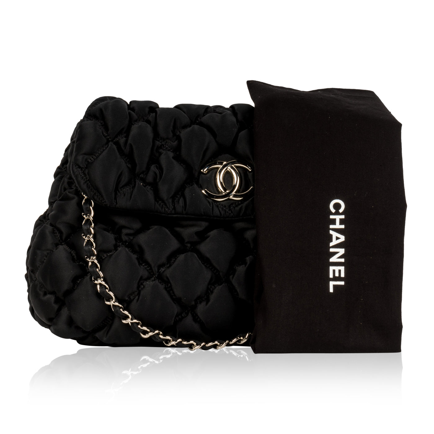 Nylon Puffy Shoulder Bag