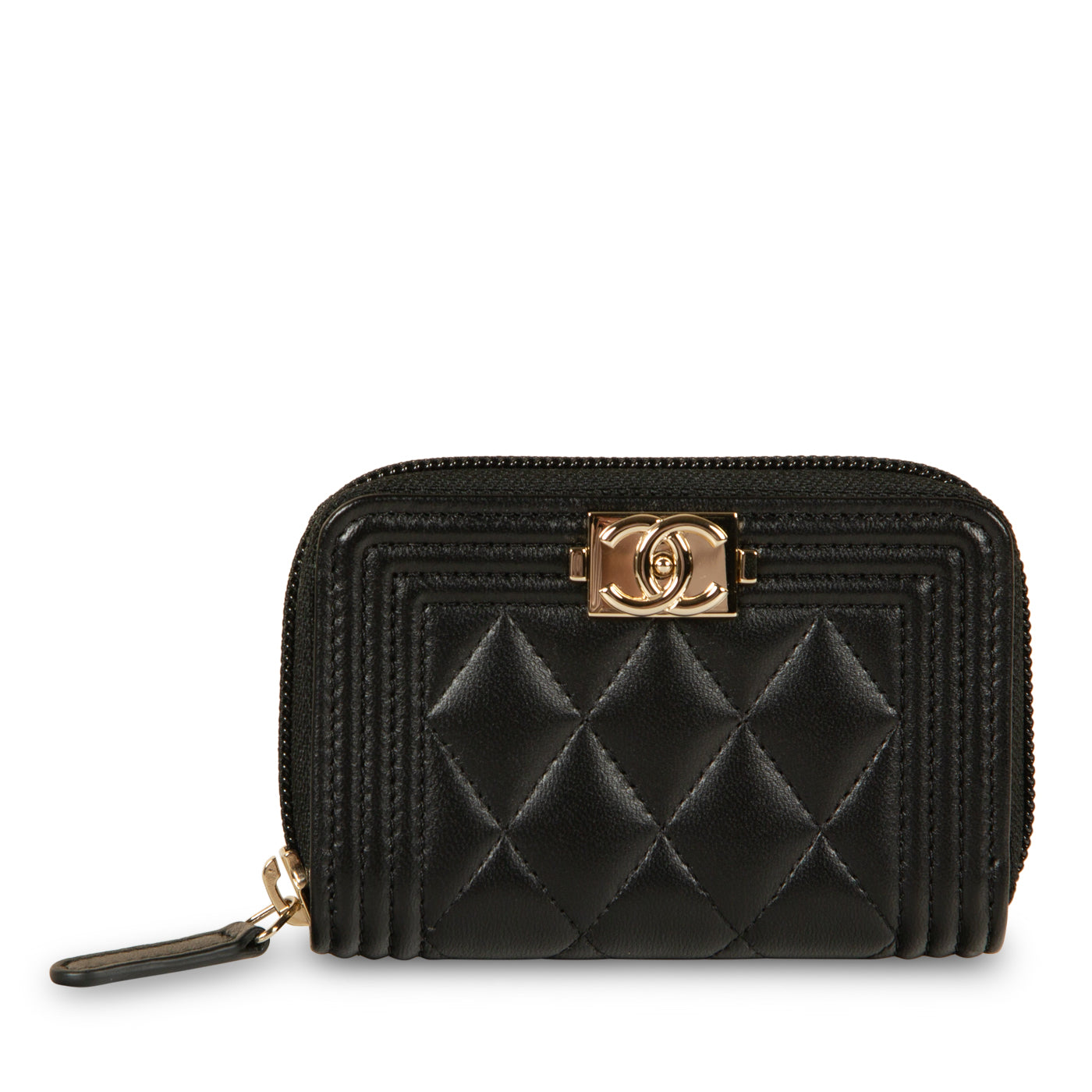 Chanel Boy Purse Wallet Black Pre-Loved – Bagista