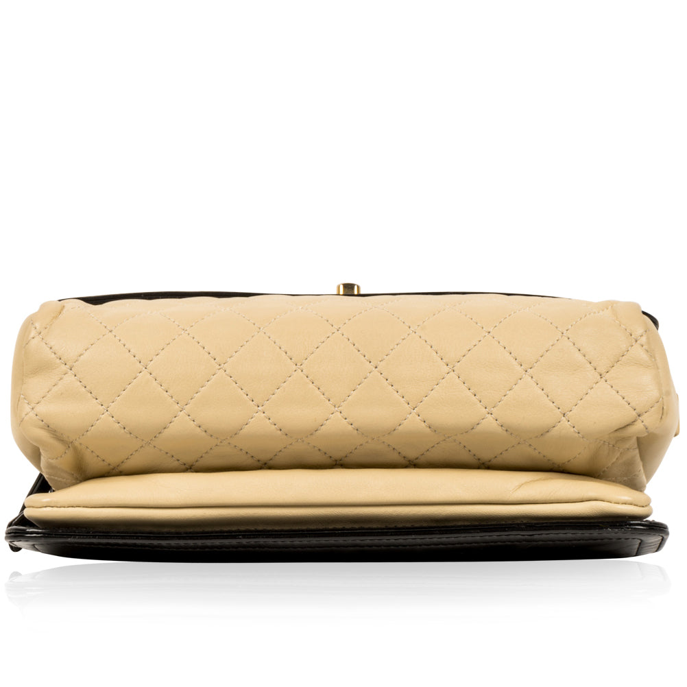 Bi-colour Shoulder Bag