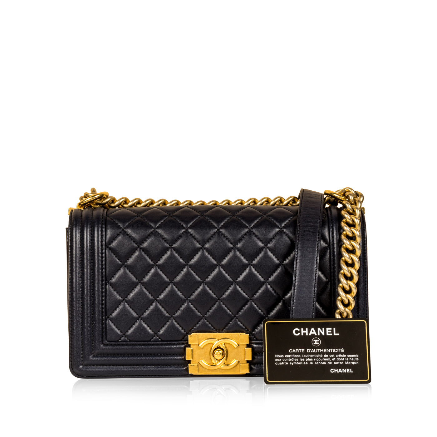 Boy Bag - Medium - Lambskin