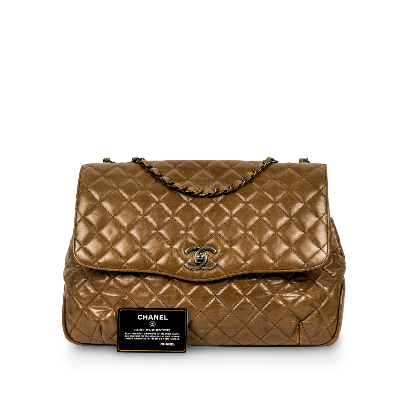 Brown Single Shoulder Bag