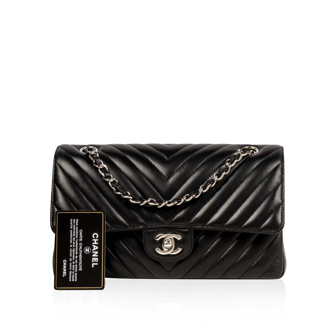 Classic Flap Bag - Medium - Chevron