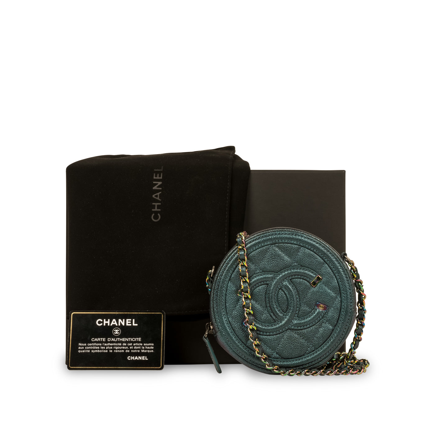 Iridescent CC Crossbody