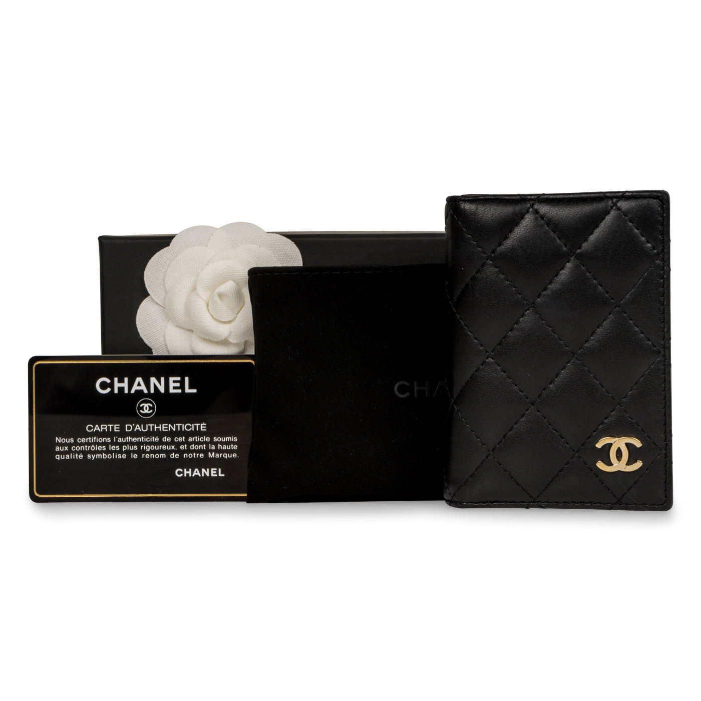 Quilted Lambskin Cardholder