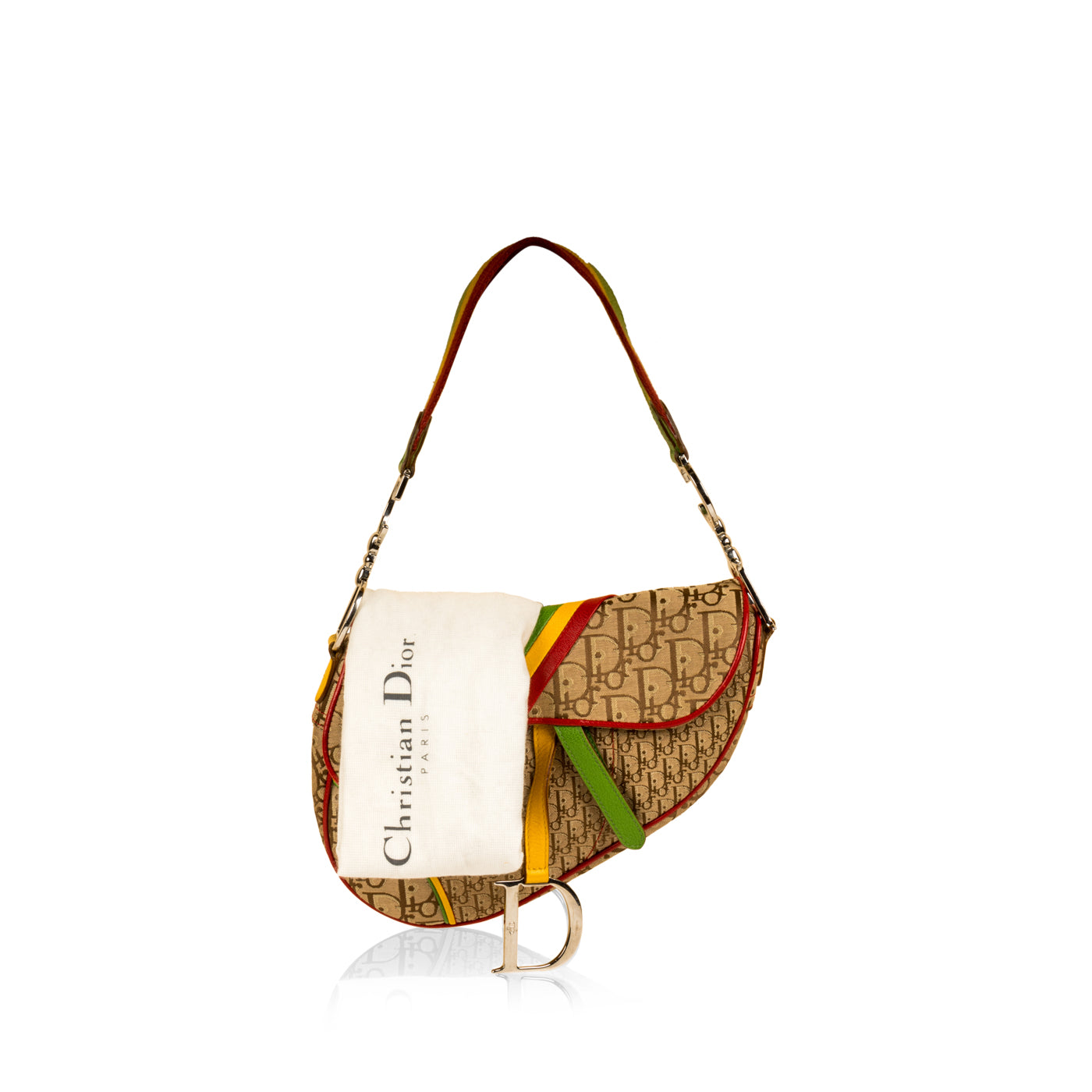 Rasta Saddle Bag - Vintage