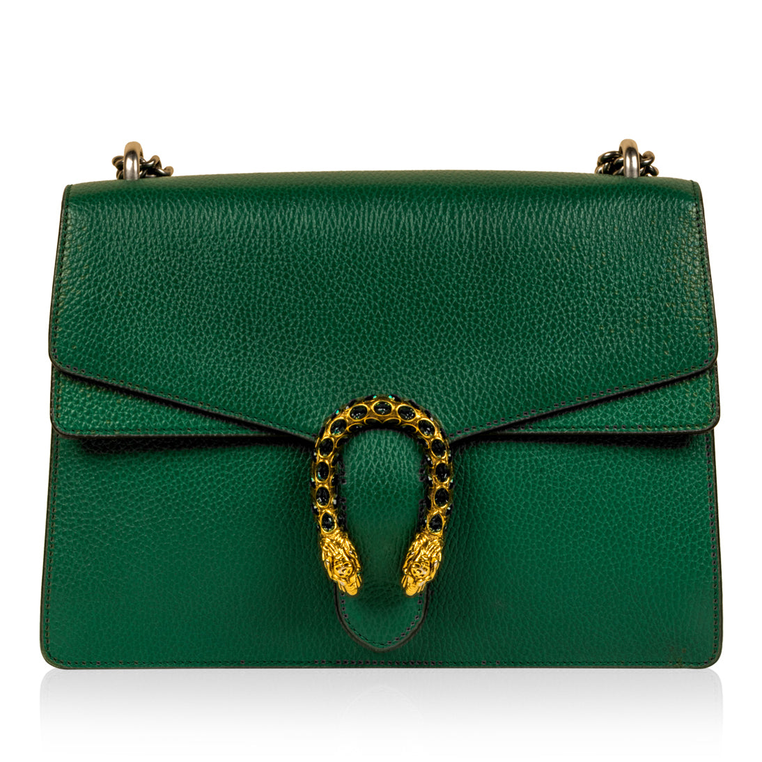 Gucci - Dionysus Medium - Green - Pre-Loved – Bagista