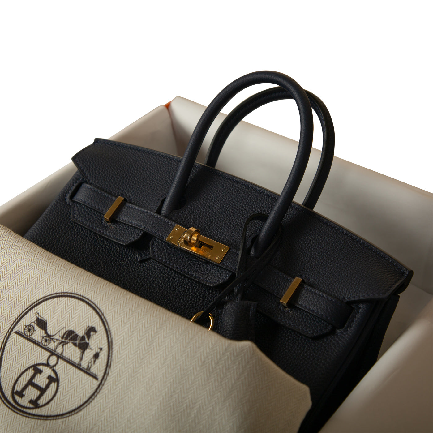 Birkin 25 - Blue Nuit Togo - GHW