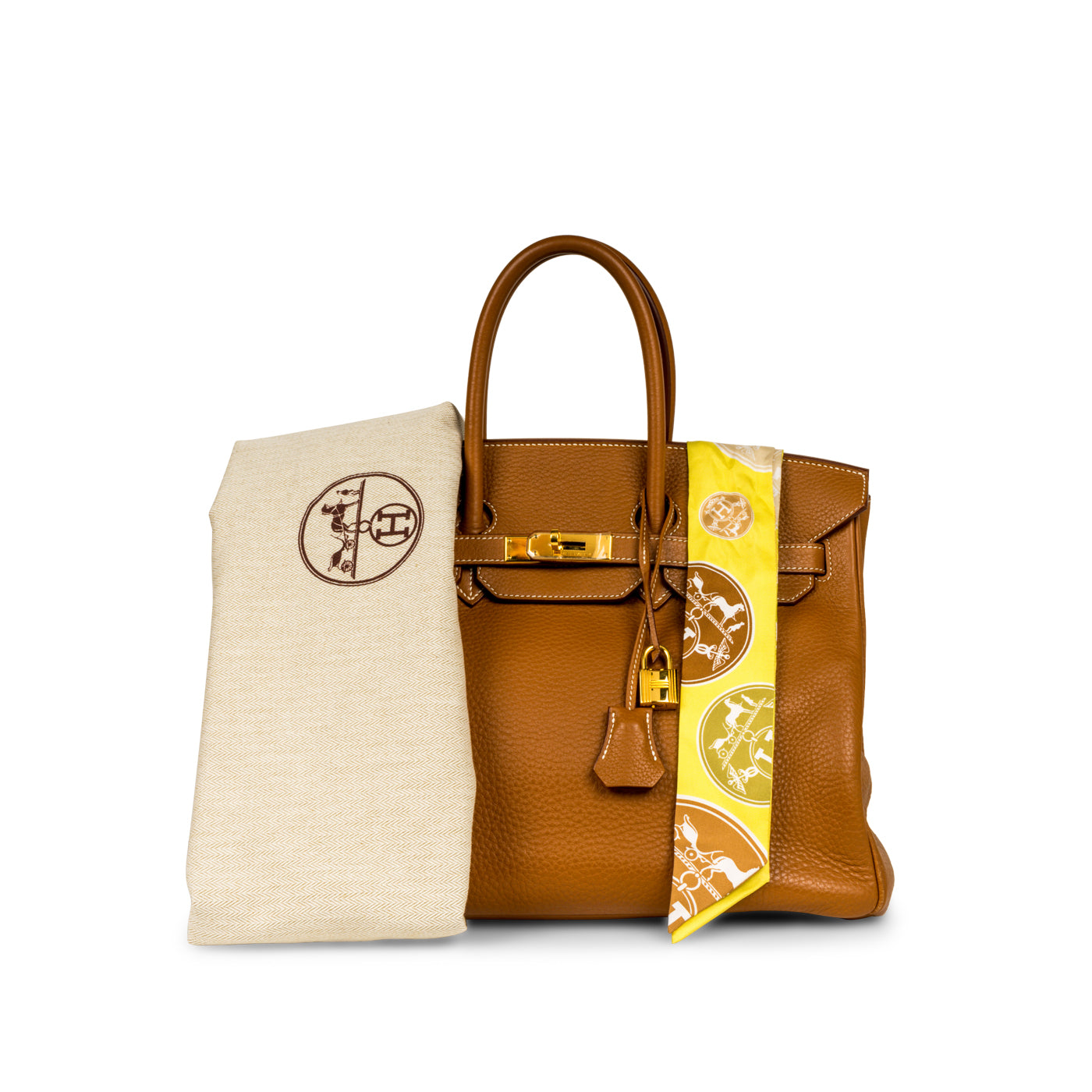 Birkin 35 - Gold Taurillon Clemence