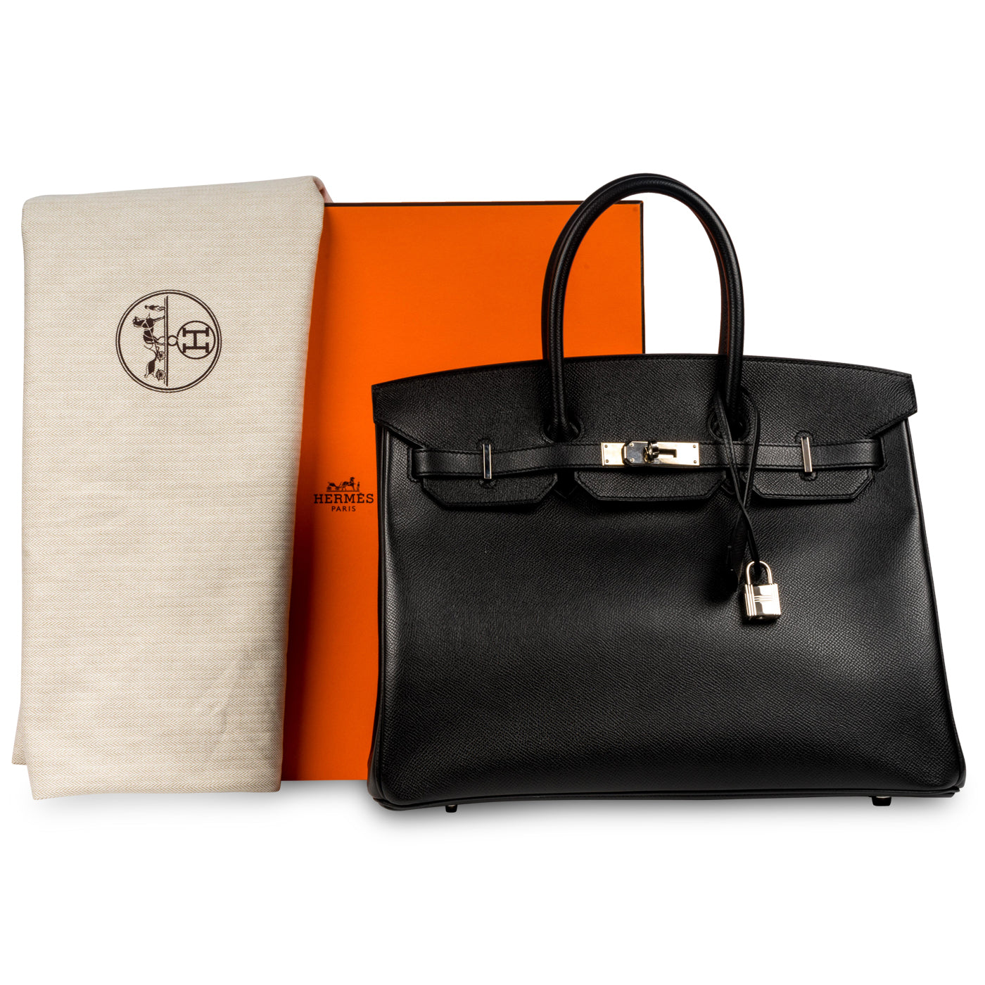 Birkin 35 - Noir Epsom