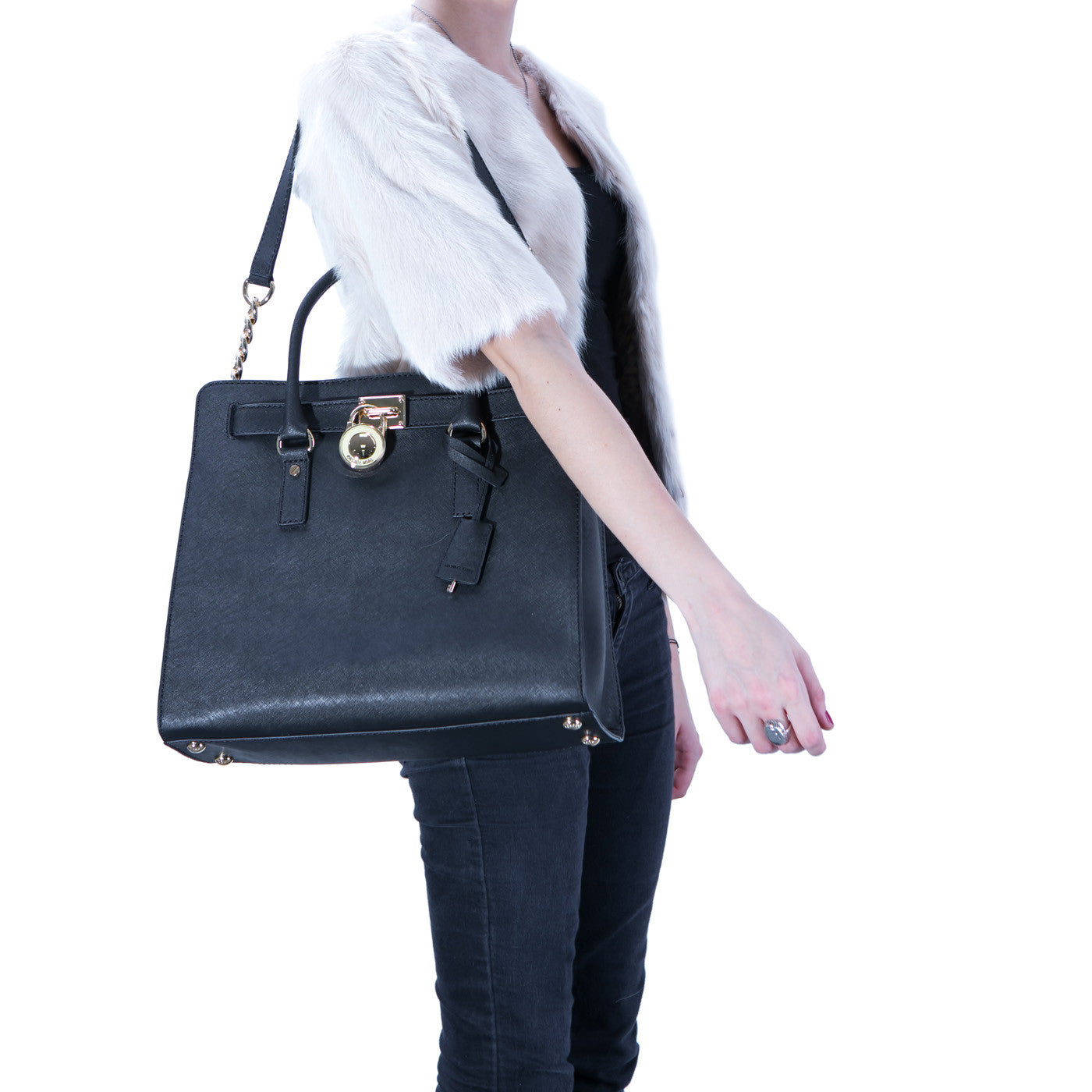 Hamilton Large North South Saffiano Tote - Bagista