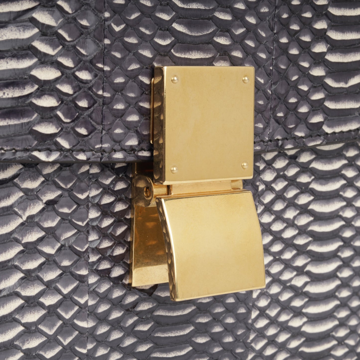 Medium Box Bag - Python