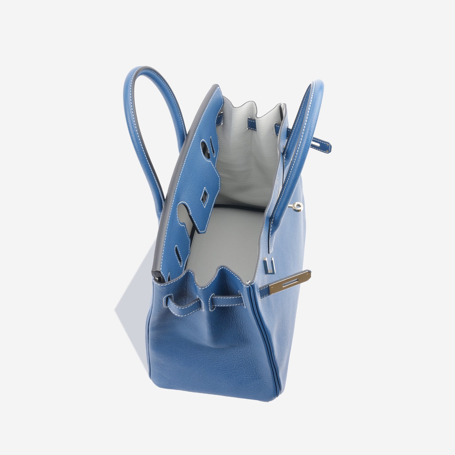 HSS Birkin 30 - Bleu Saphir / Gris Perle