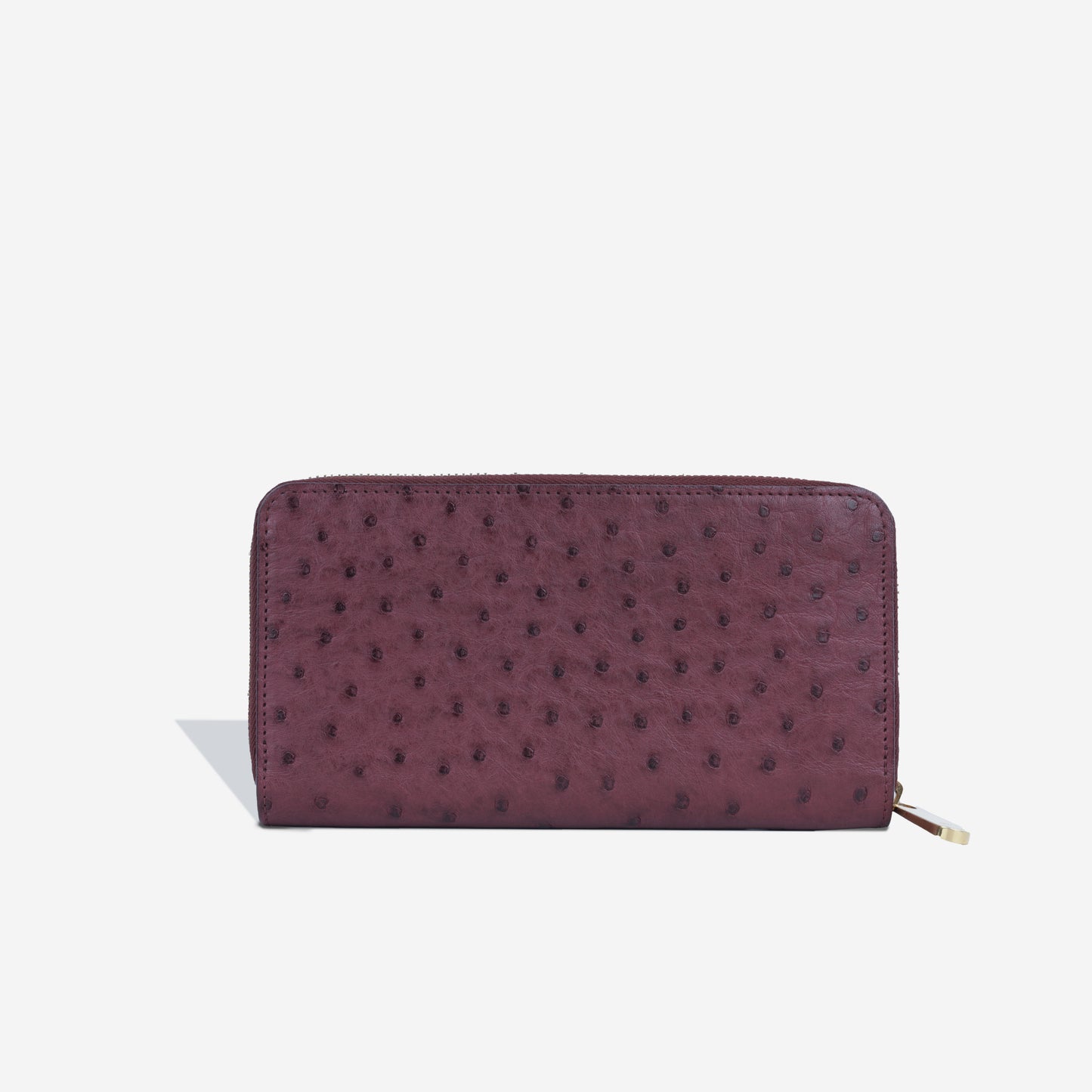 Neo Zippy Wallet - Ostrich