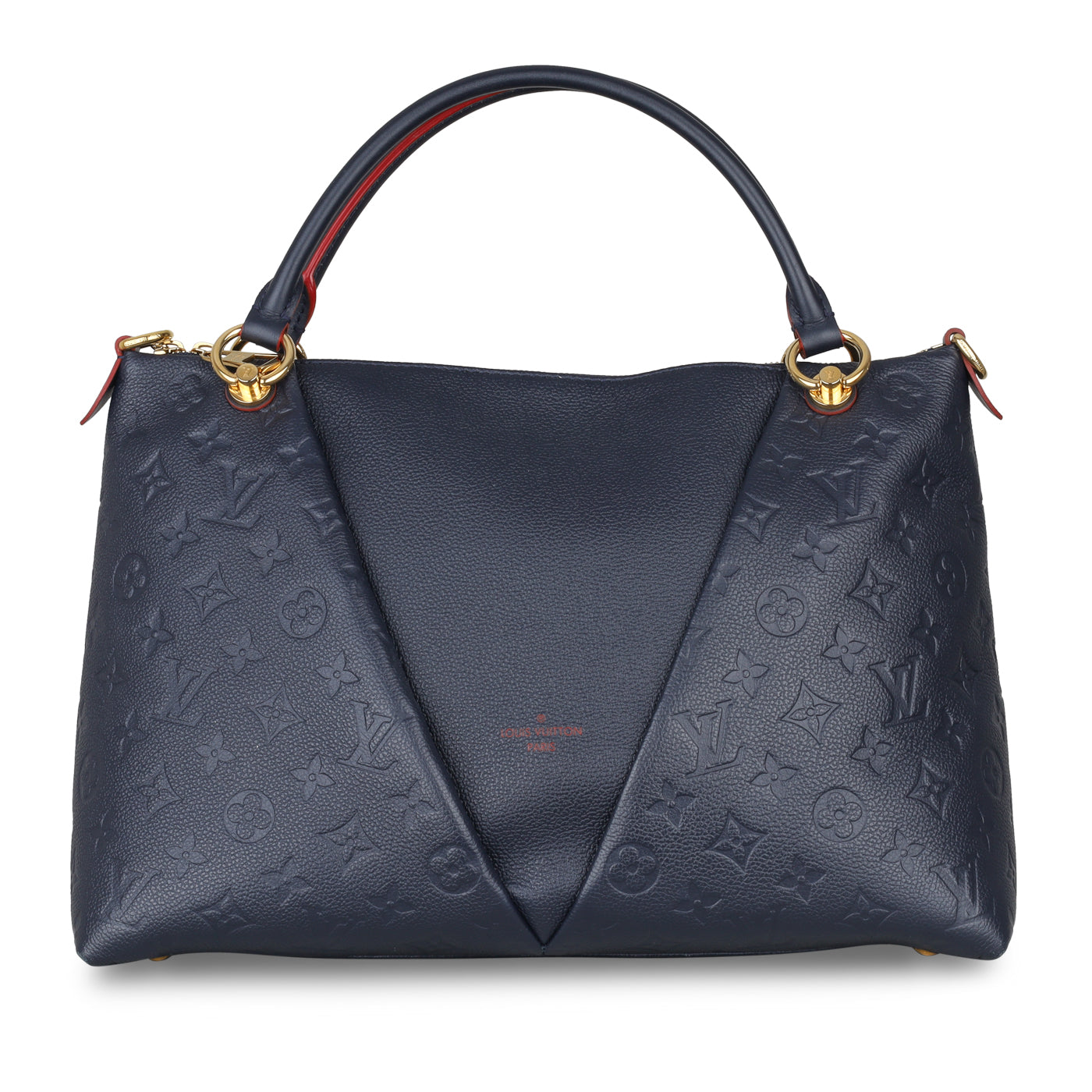 Tote Bag Louis Vuitton Bag Navy V Tote Navy Empreinte