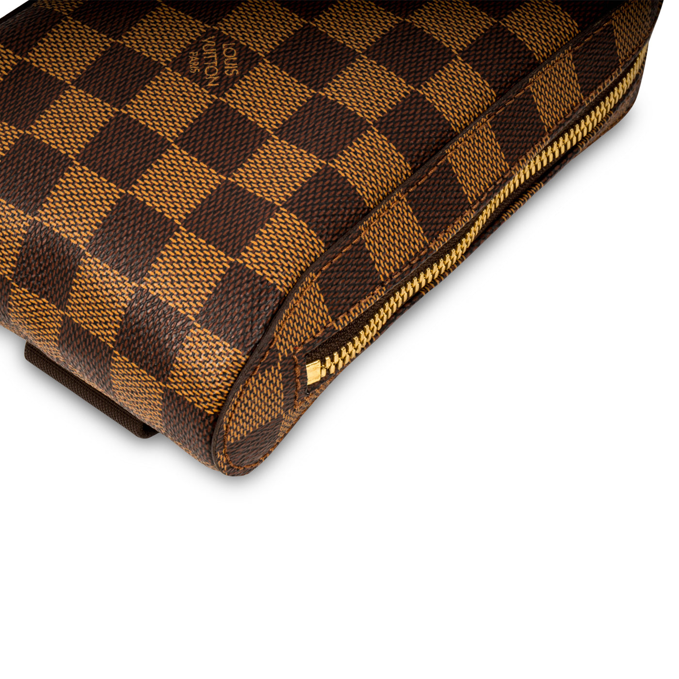 Géronimos - Damier Ebene - Brown Bum Bag